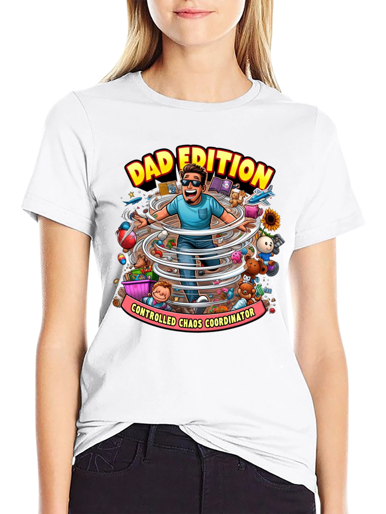 Camiseta Negra: Dad Edition - Coordinator