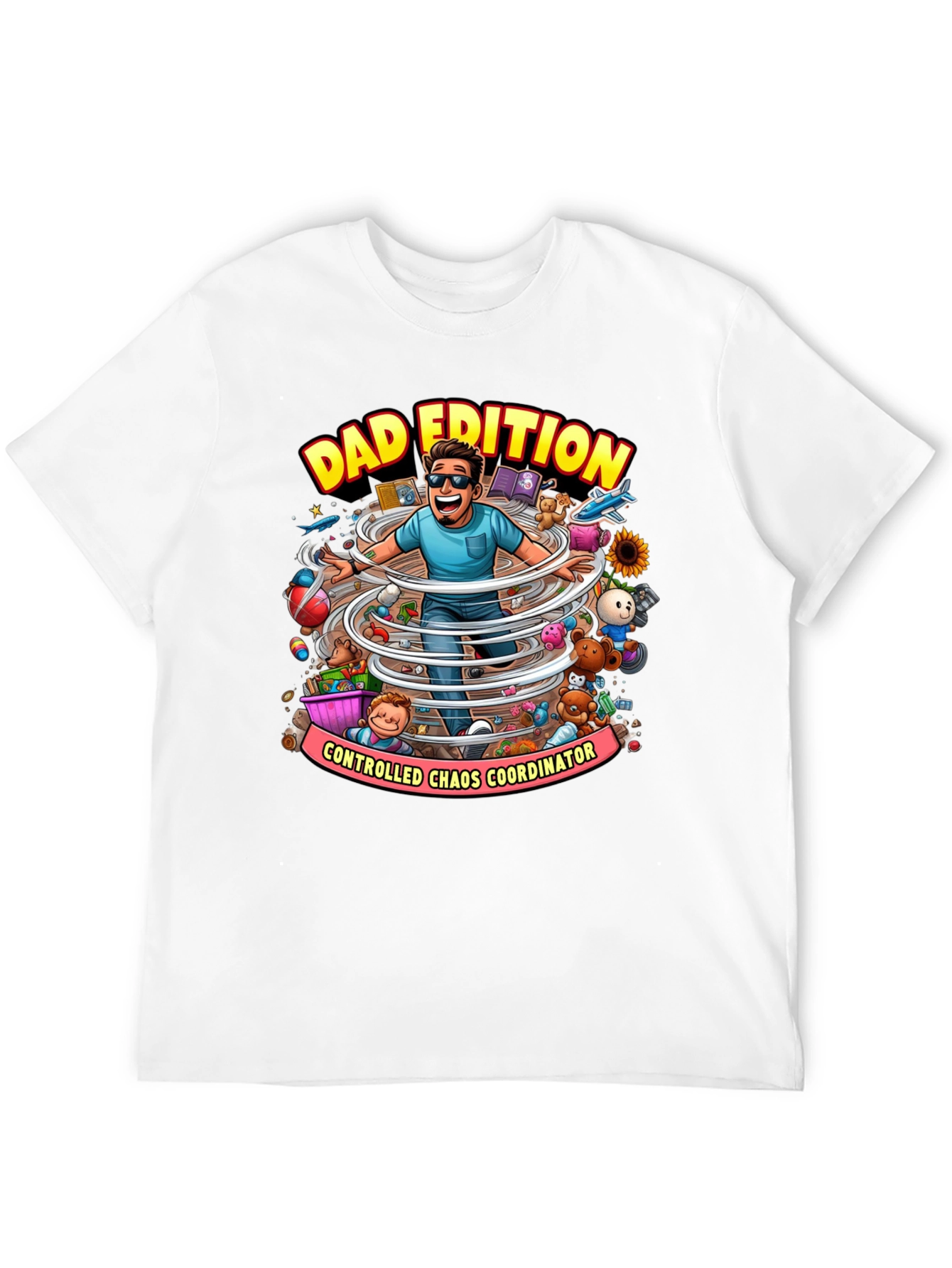 Camiseta Negra: Dad Edition - Coordinator