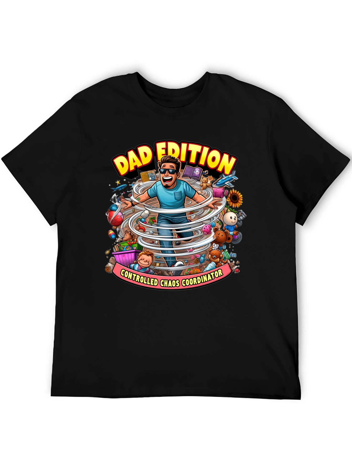 Camiseta Negra: Dad Edition - Coordinator