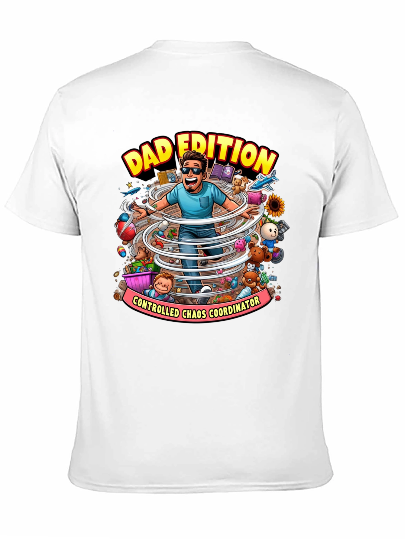 Camiseta Negra: Dad Edition - Coordinator