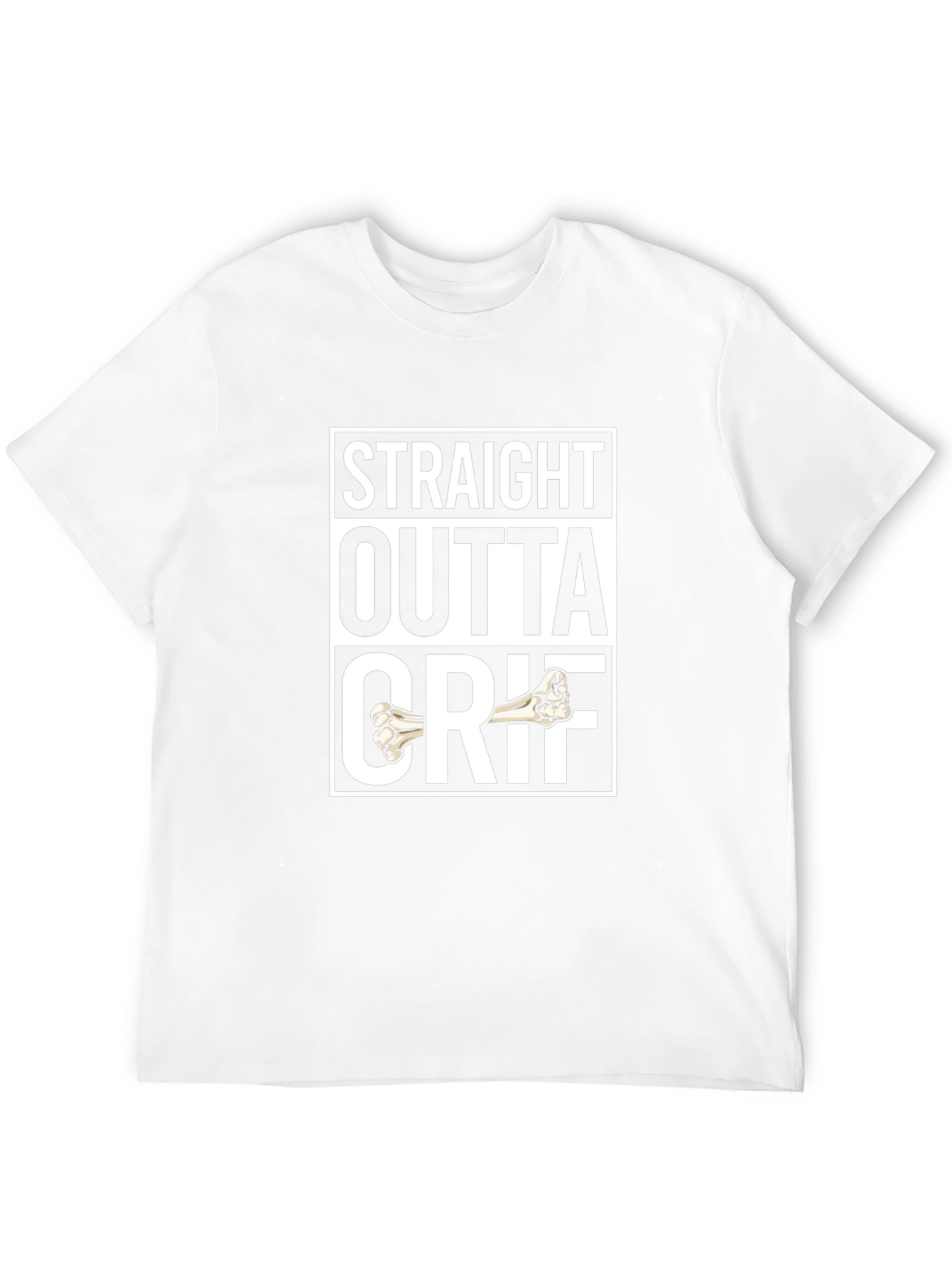Camiseta Negra Straight Outta Estilo Urbano