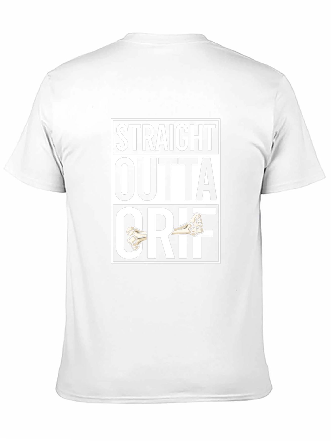 Camiseta Negra Straight Outta Estilo Urbano