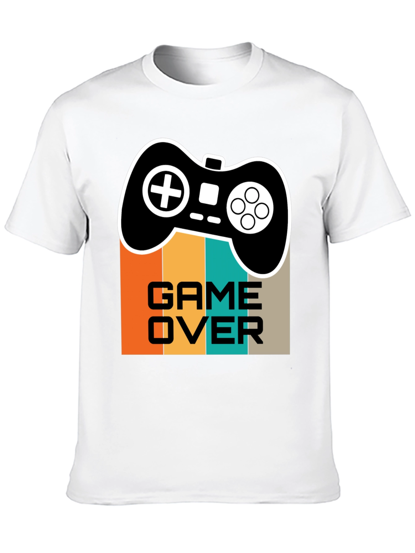 Camiseta Game Over Retro para Gamers
