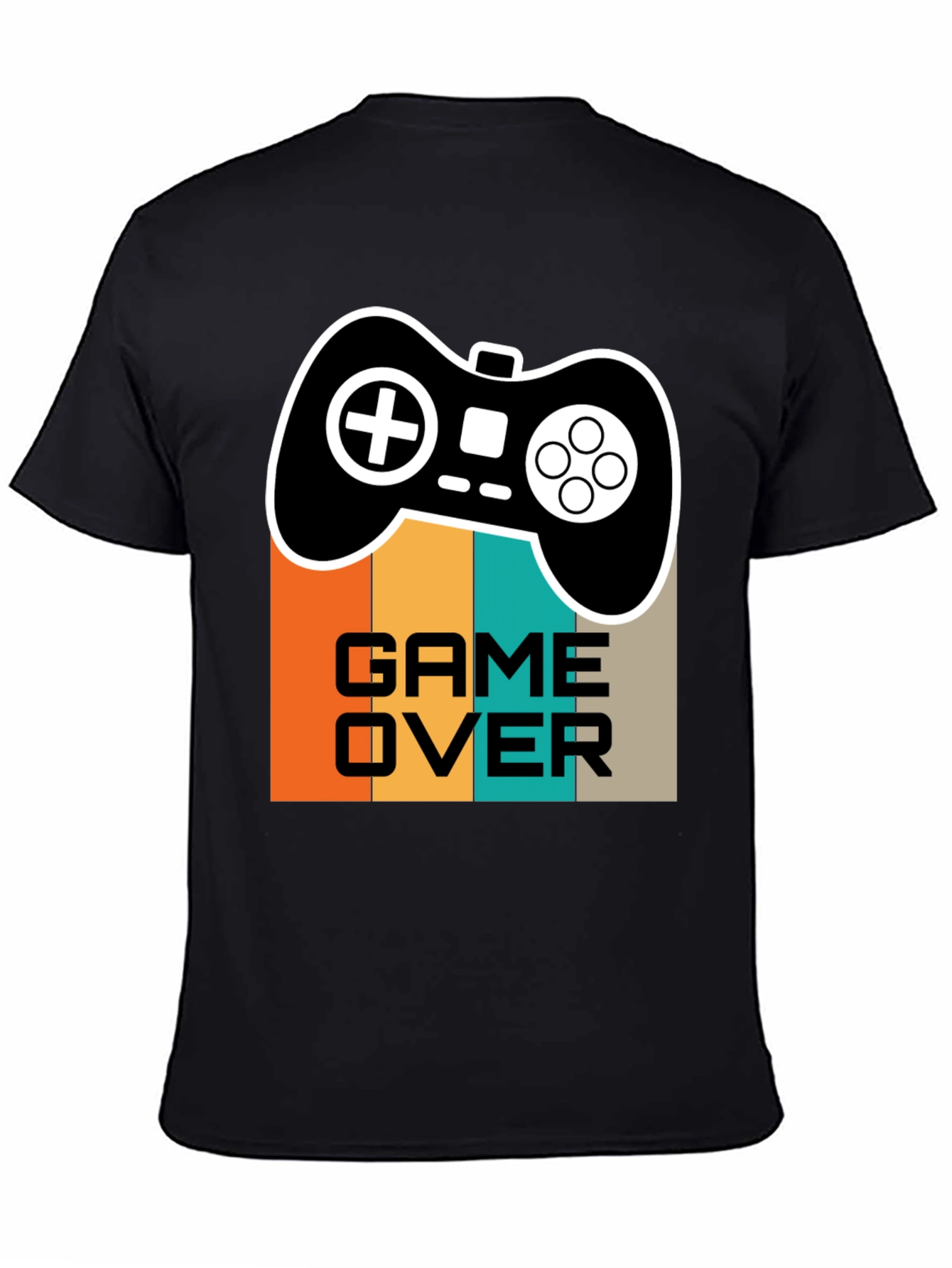 Camiseta Game Over Retro para Gamers