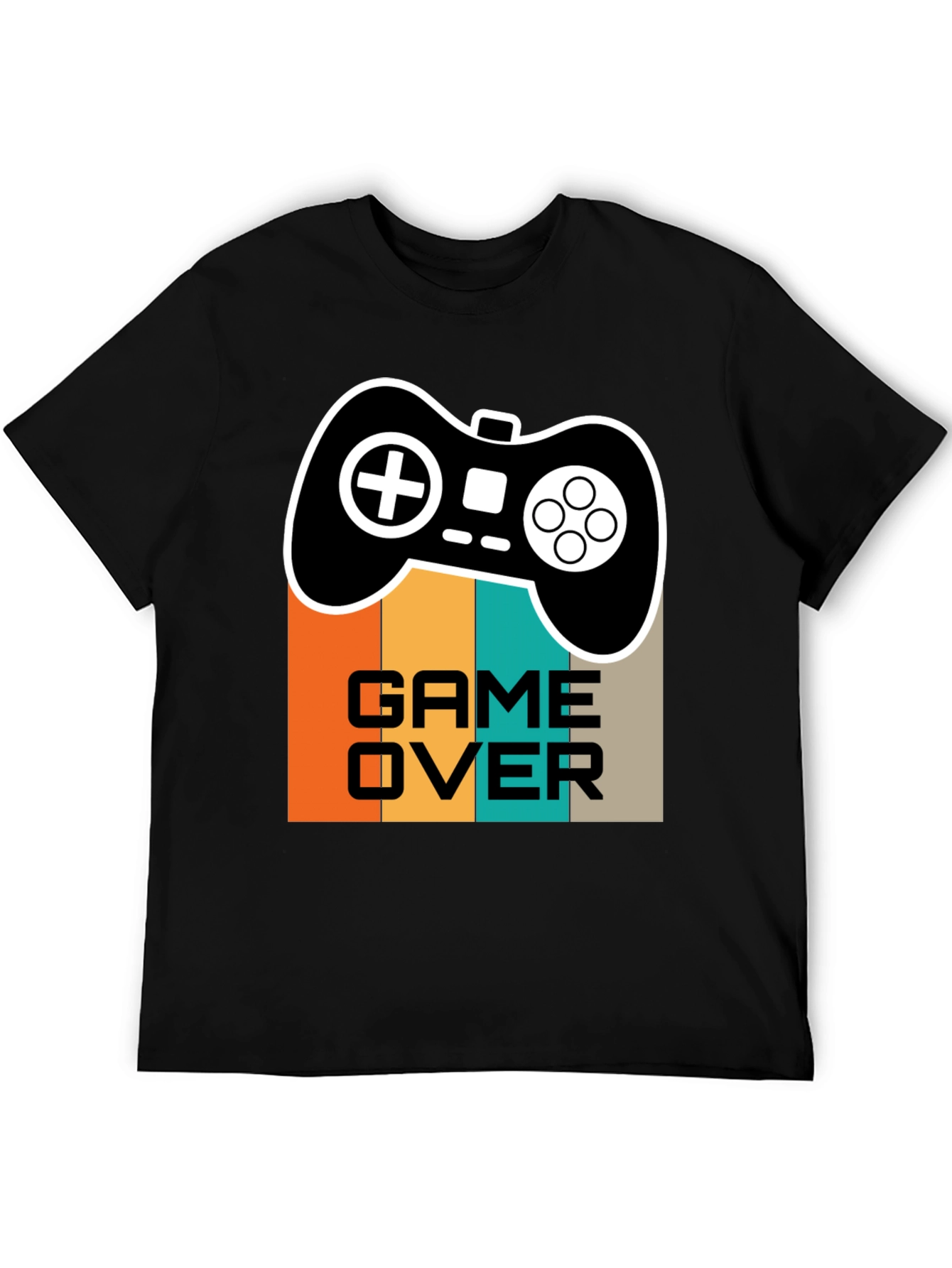 Camiseta Game Over Retro para Gamers