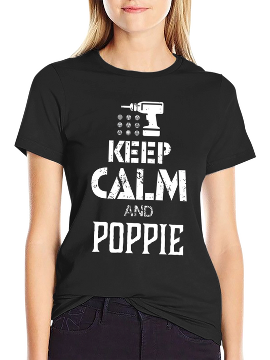 Camiseta Hombre Keep Calm and Poppie