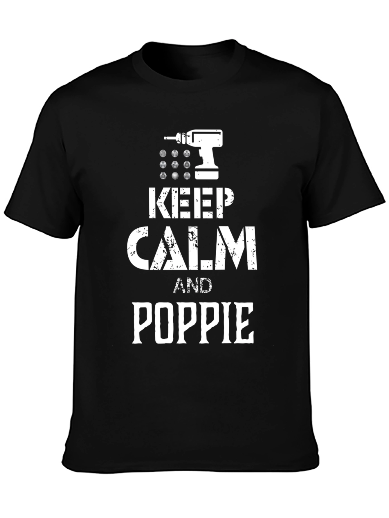 Camiseta Hombre Keep Calm and Poppie