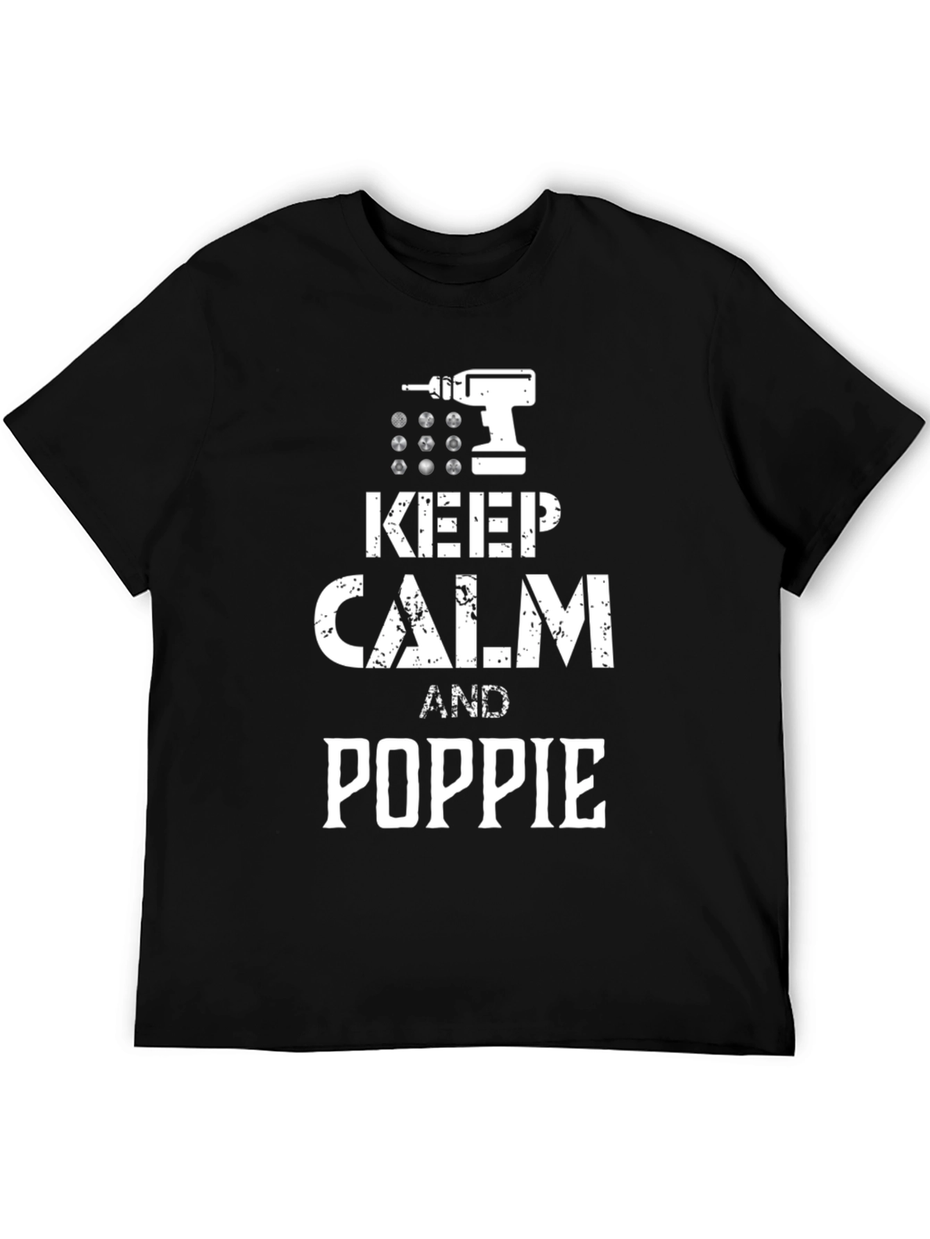 Camiseta Hombre Keep Calm and Poppie