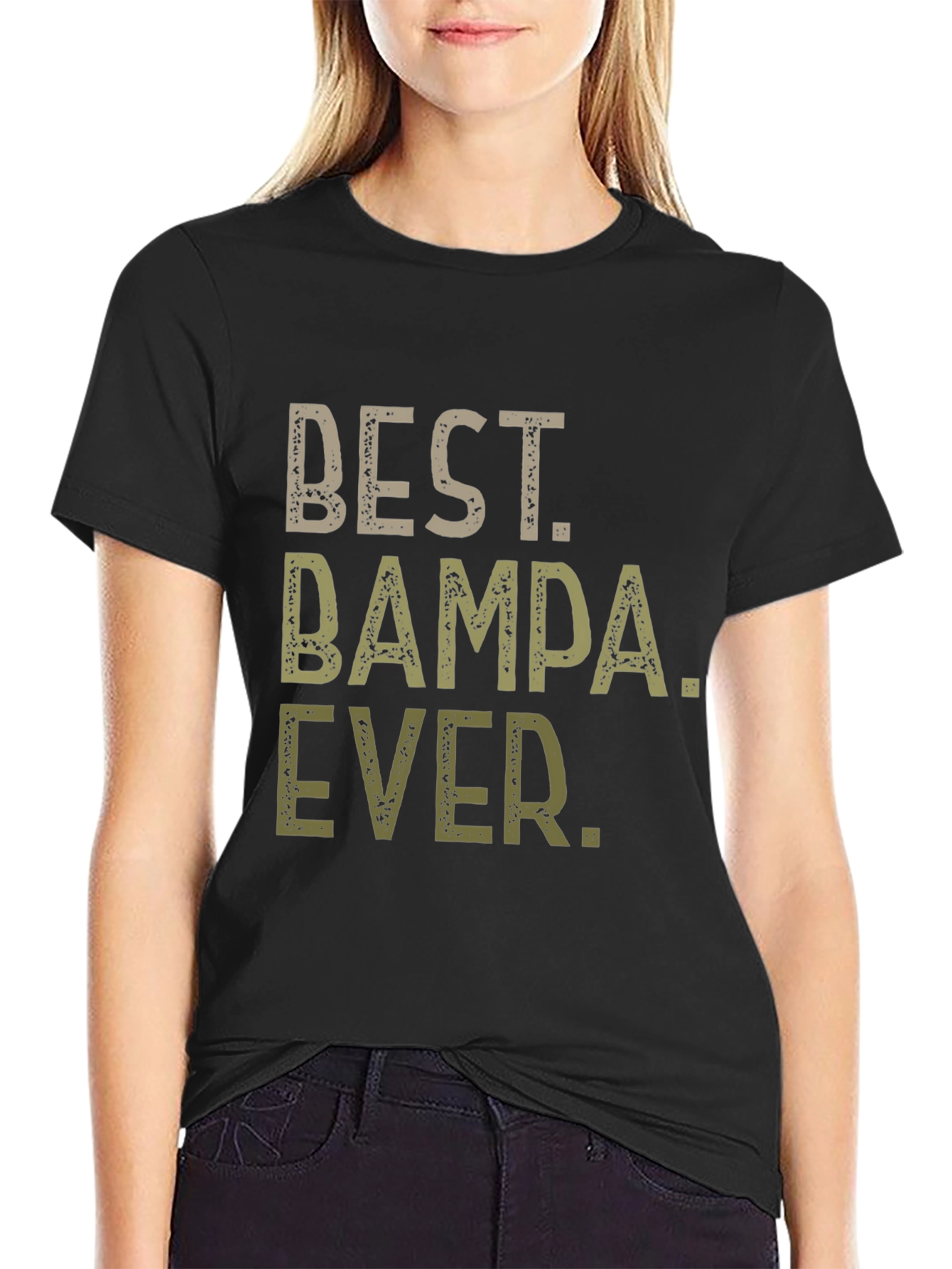 Camiseta Negra Best Bampa Ever
