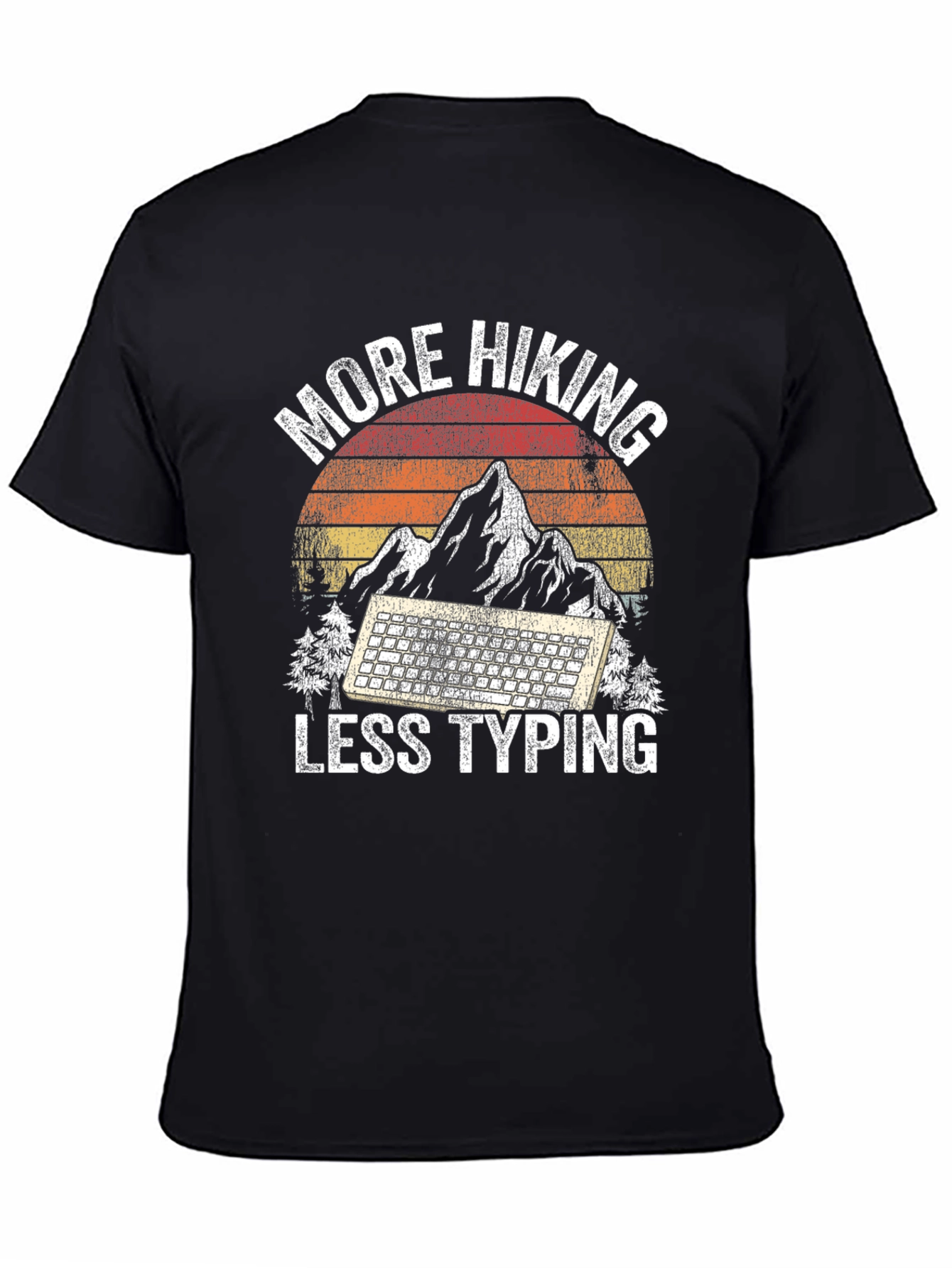 Camiseta Más Senderismo Menos Escribir