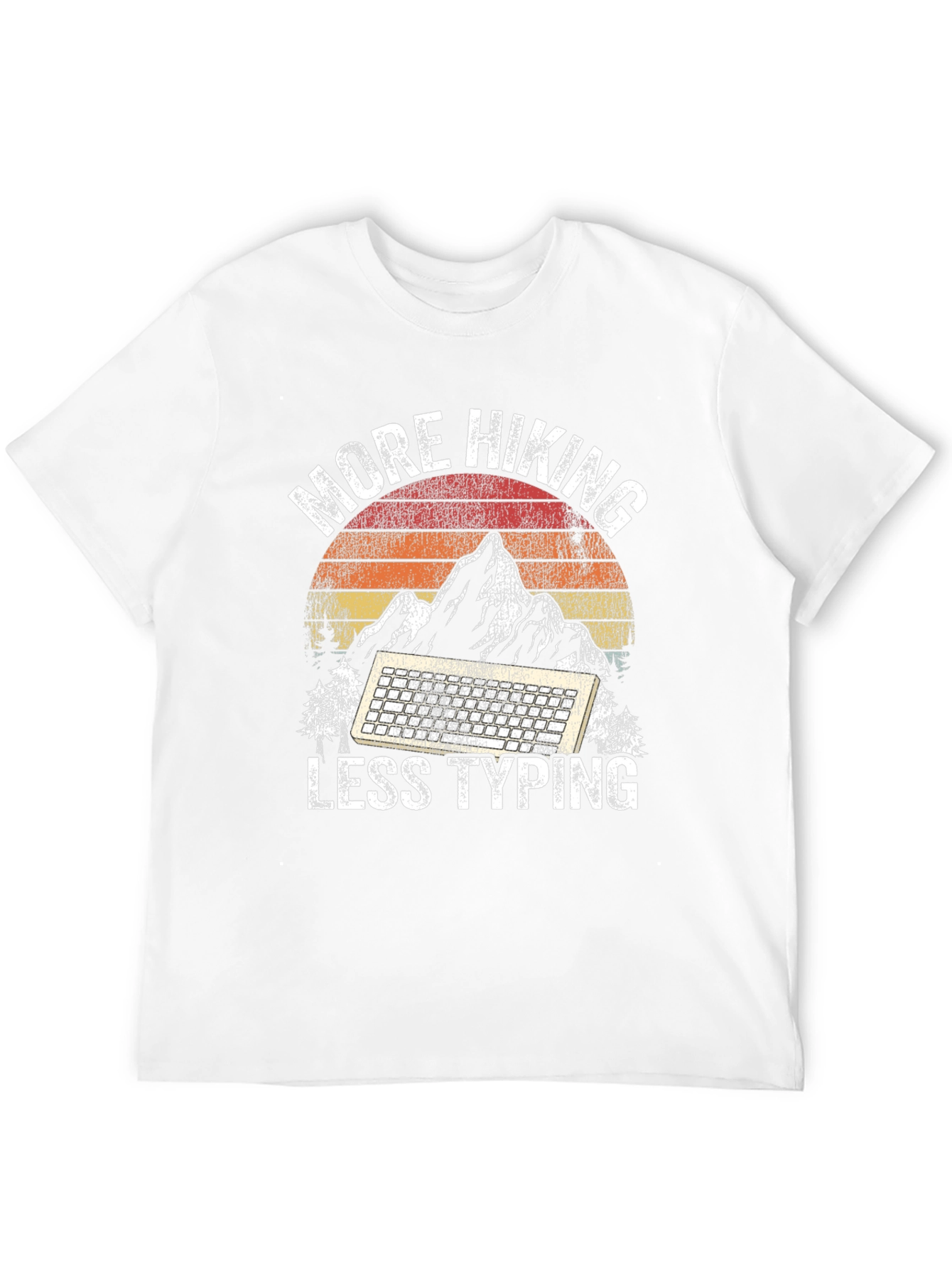 Camiseta Más Senderismo Menos Escribir