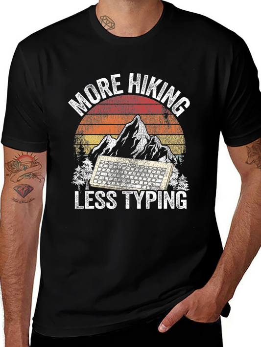 Camiseta Más Senderismo Menos Escribir