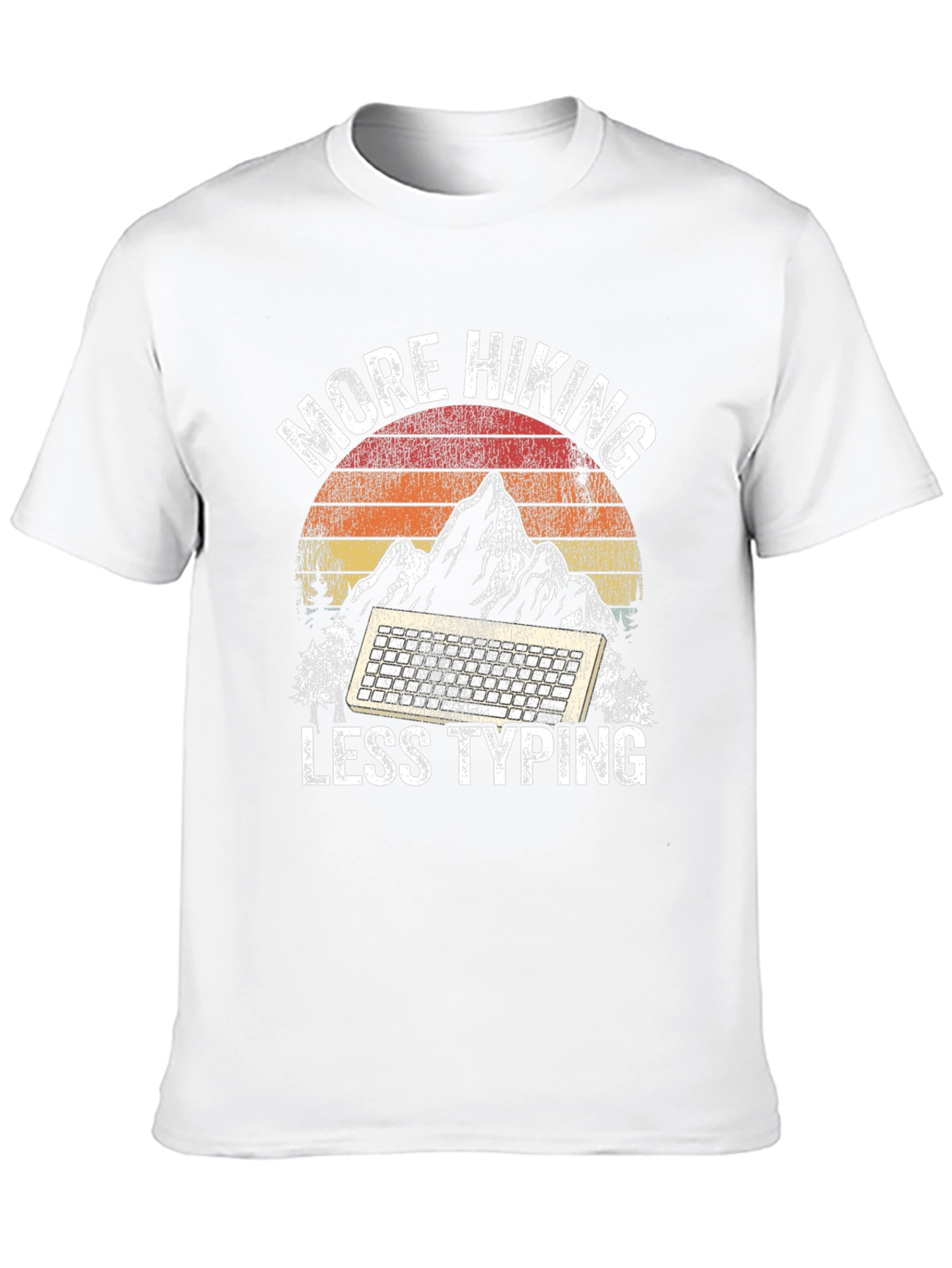 Camiseta Más Senderismo Menos Escribir