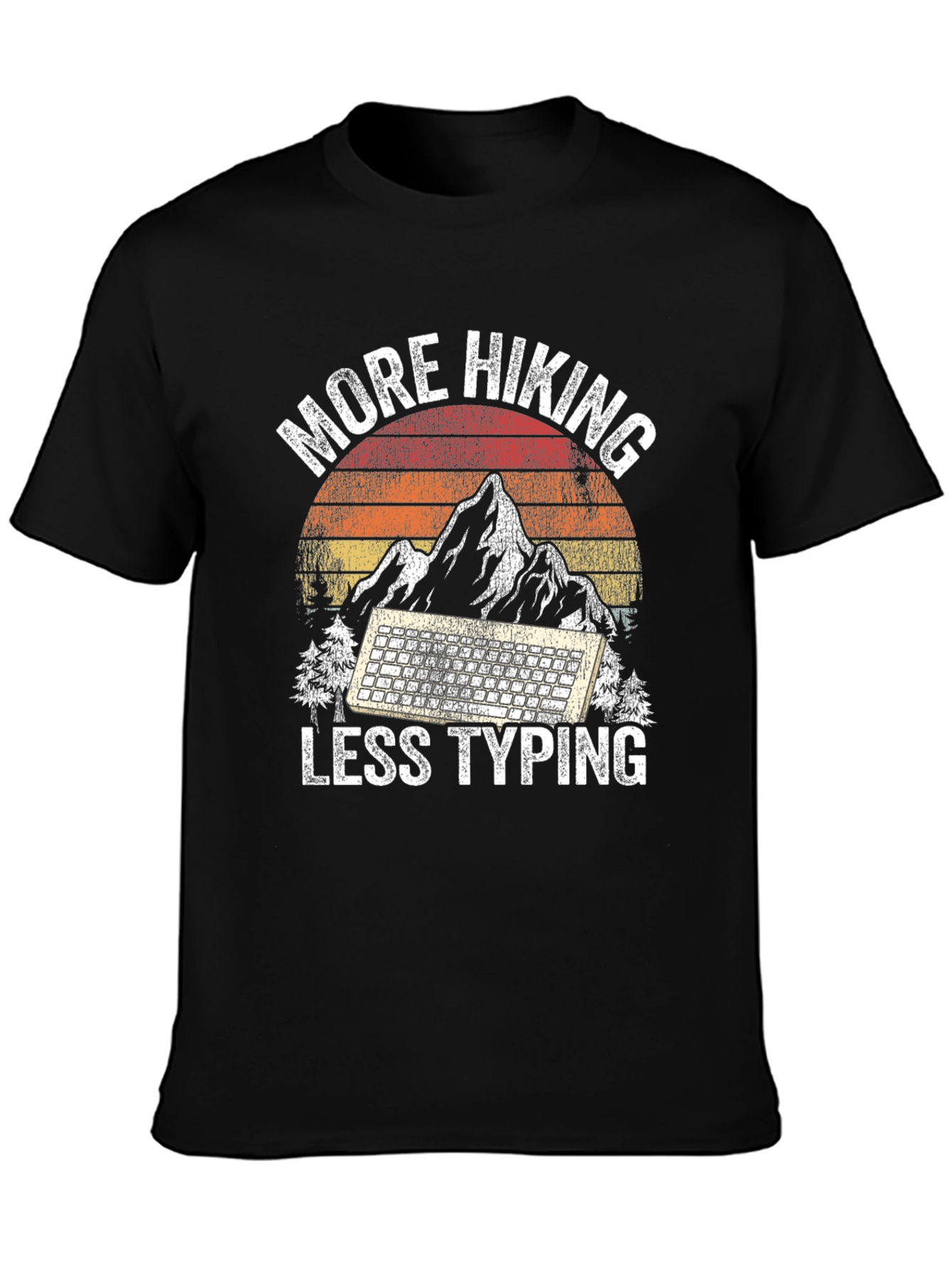 Camiseta Más Senderismo Menos Escribir