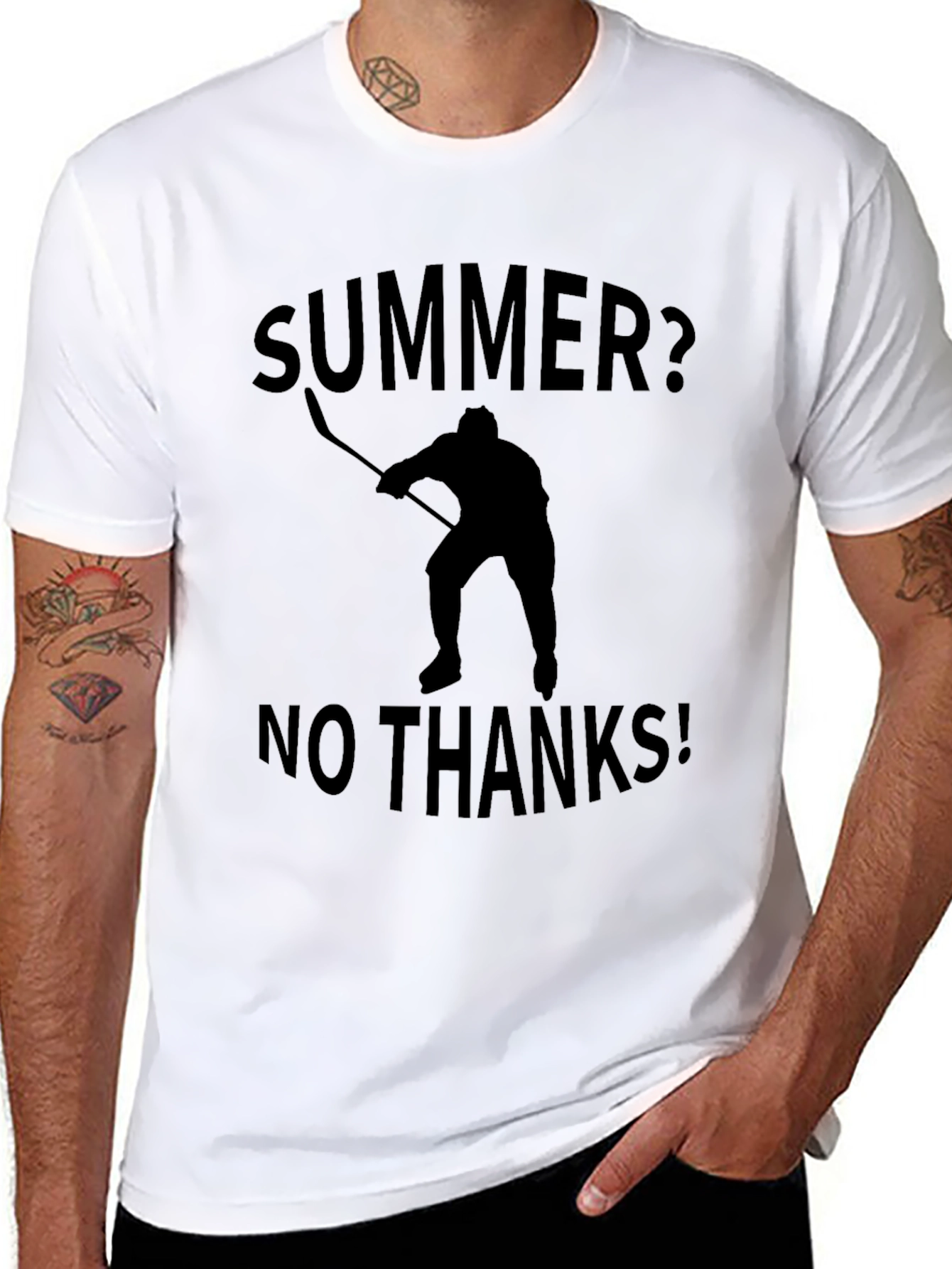 Camiseta Hockey ¿Verano? ¡No Gracias!