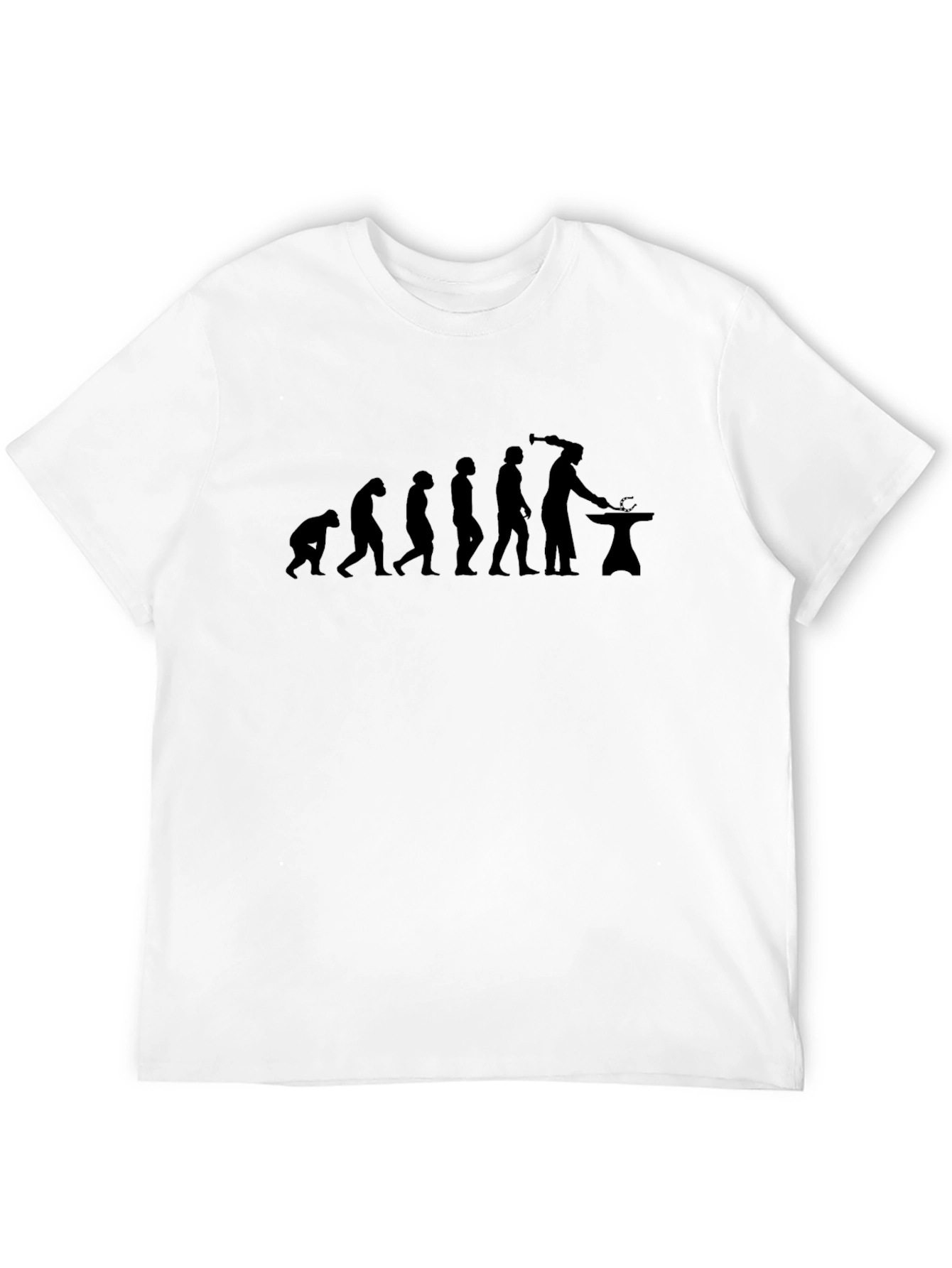 Camiseta Negra Evolución Herrero - Estilo Único
