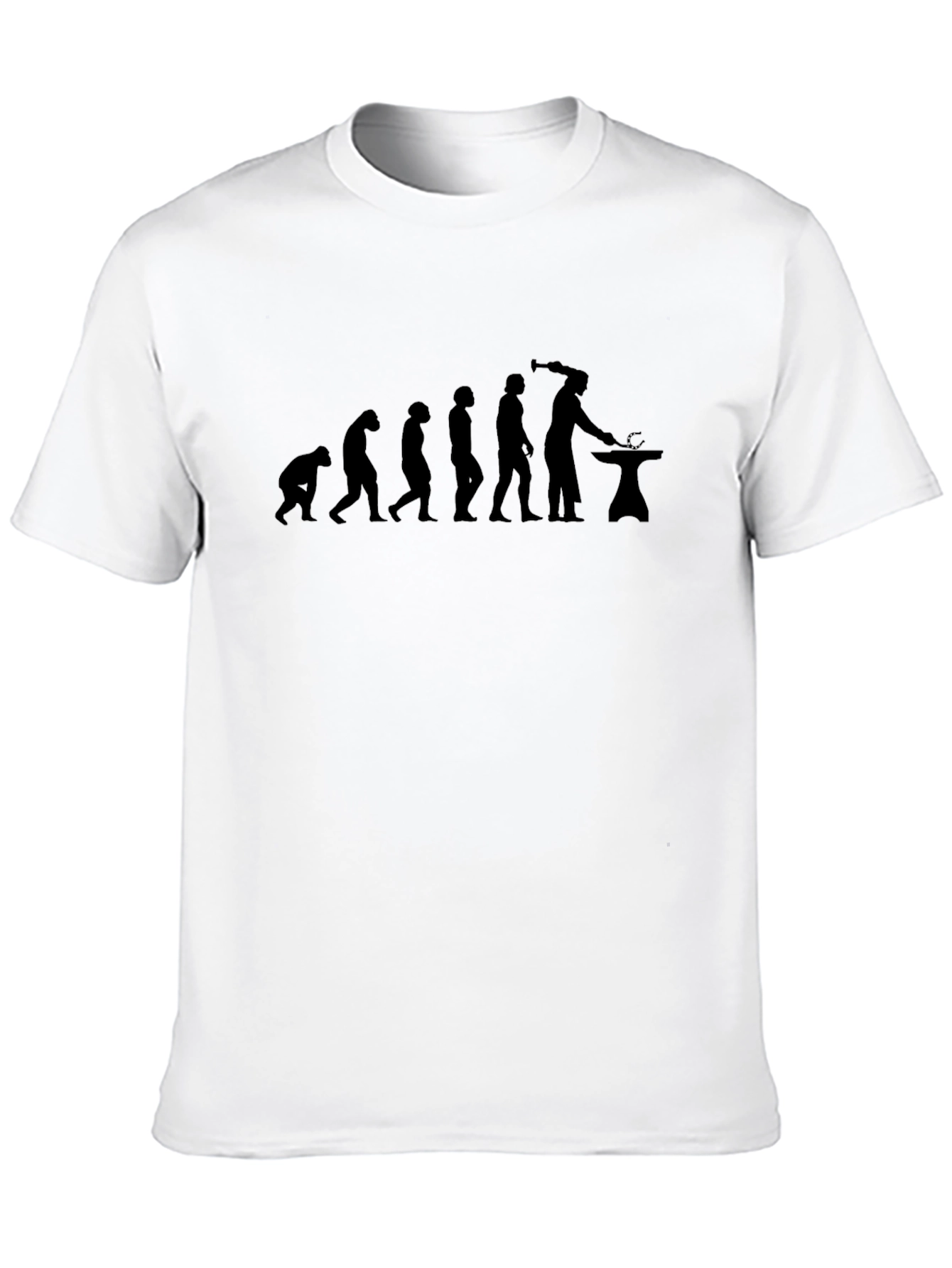 Camiseta Negra Evolución Herrero - Estilo Único