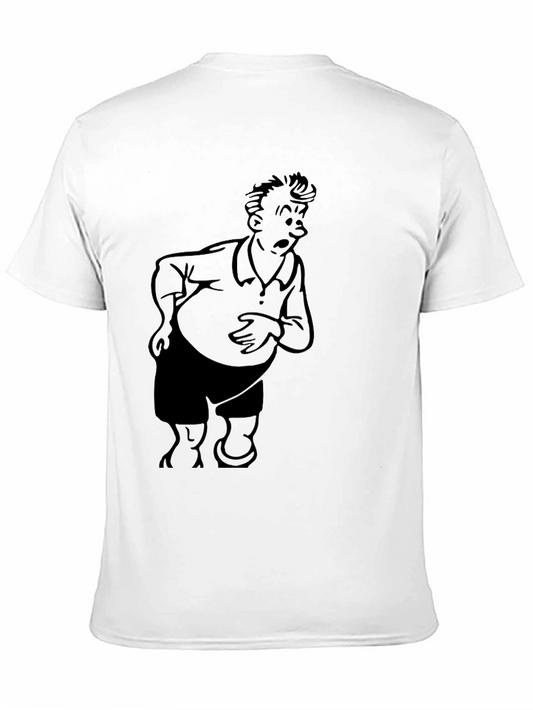 Camiseta Negra con Dibujo Animado
