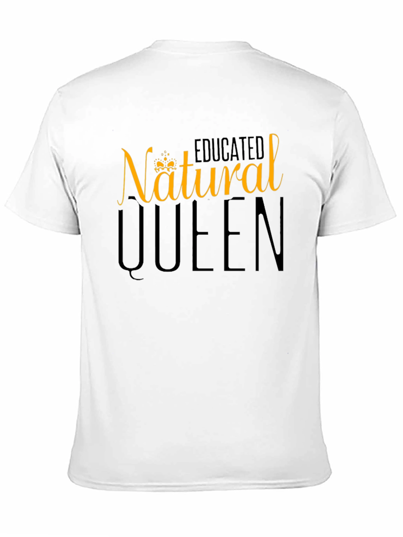 Camiseta Negra Natural Queen