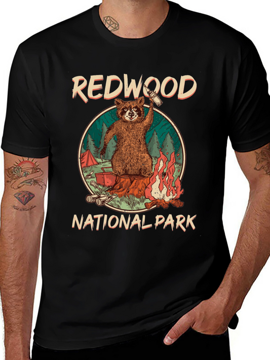 Camiseta Negra Redwood National Park