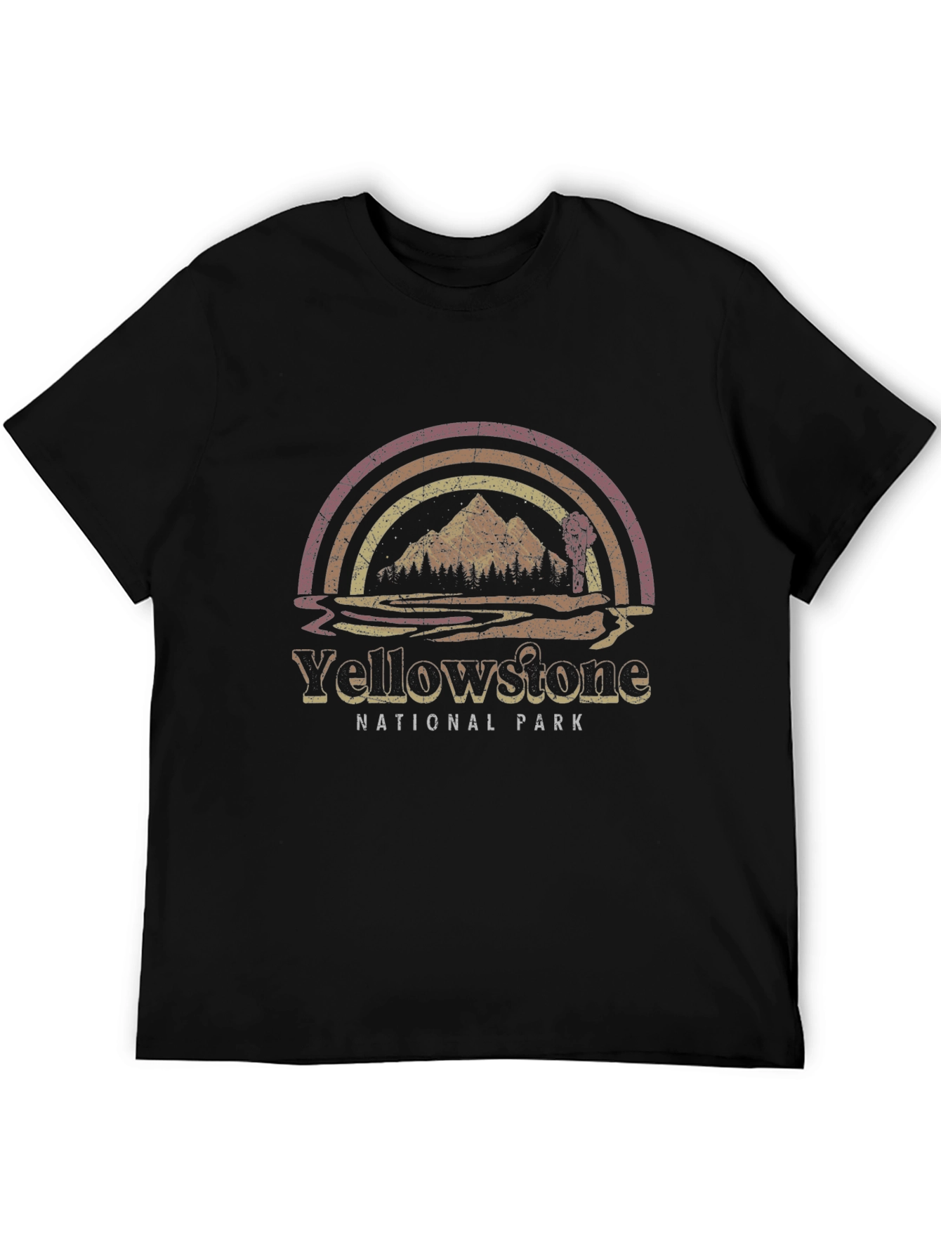 Camiseta Yellowstone National Park Retro