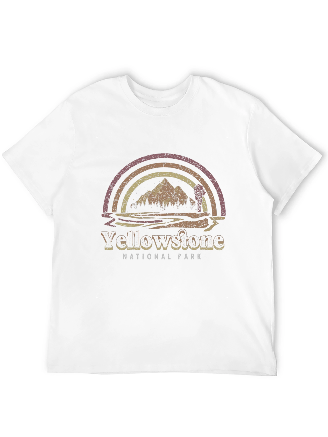 Camiseta Yellowstone National Park Retro