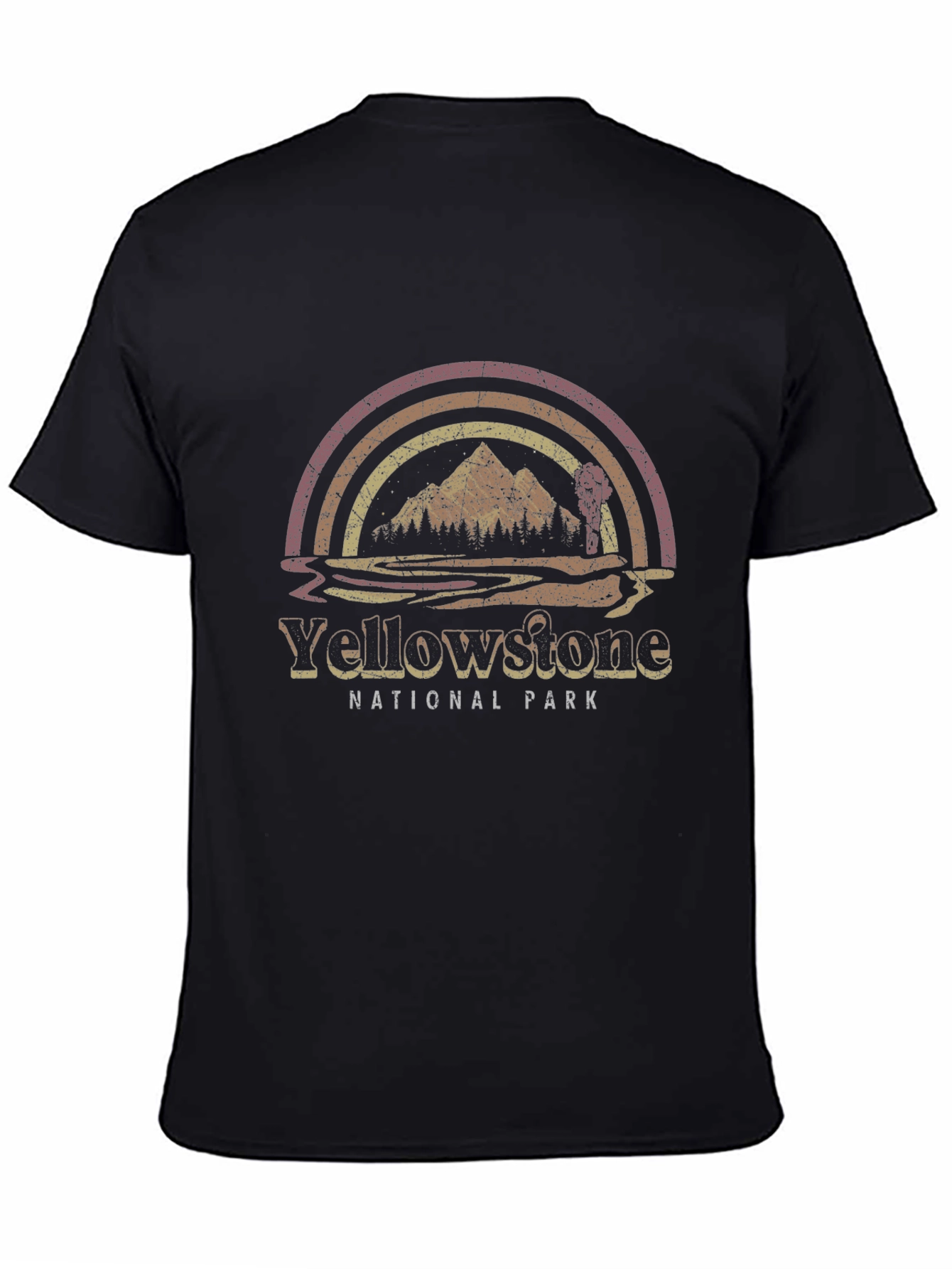 Camiseta Yellowstone National Park Retro