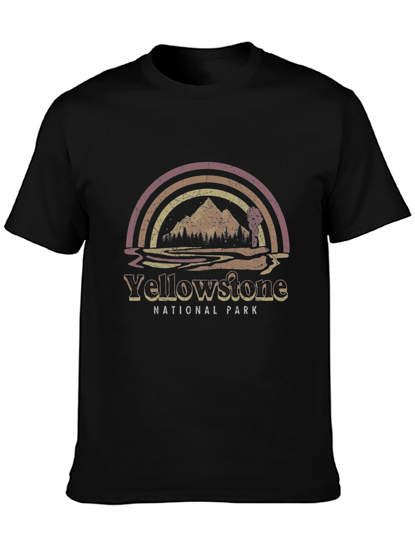 Camiseta Yellowstone National Park Retro