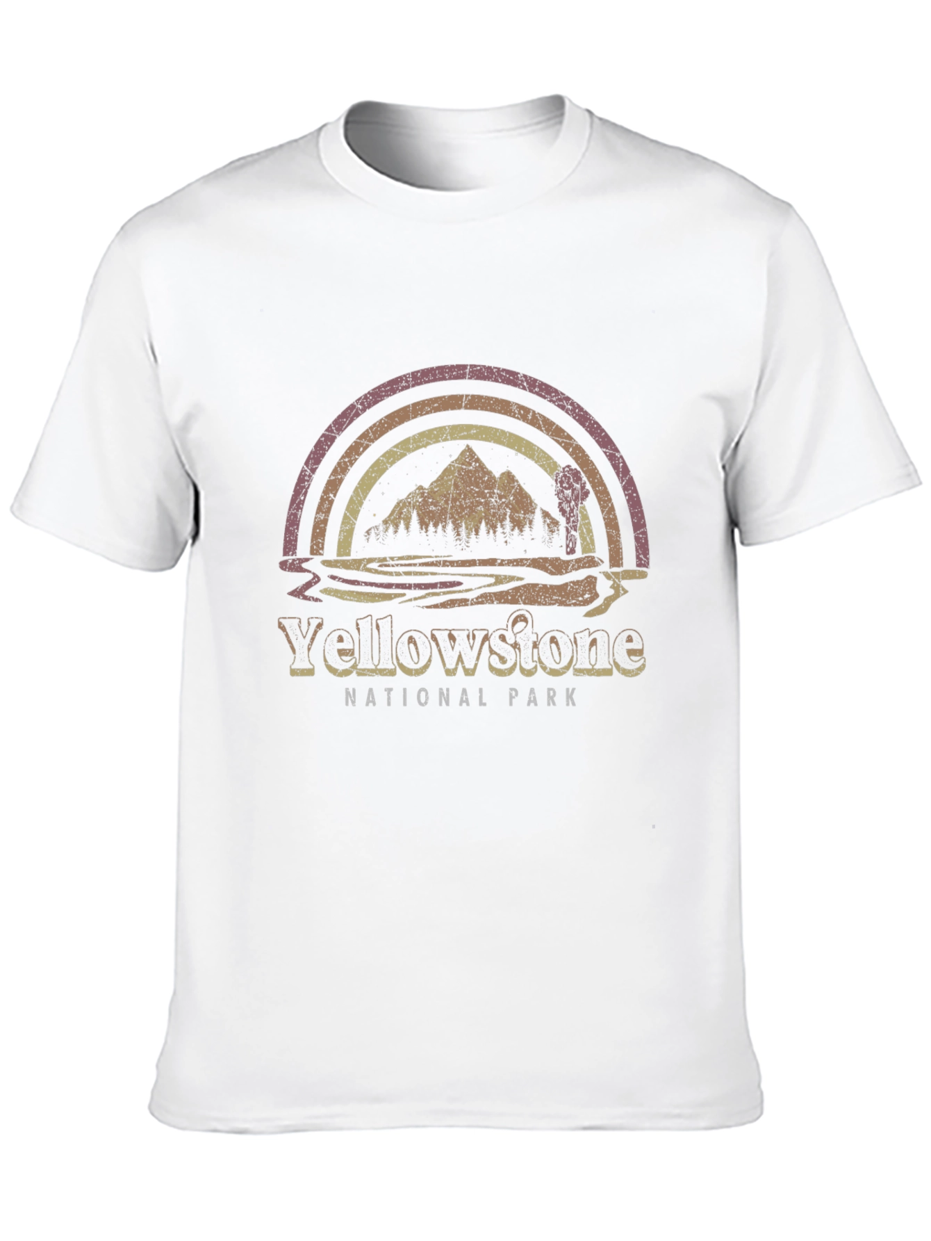 Camiseta Yellowstone National Park Retro