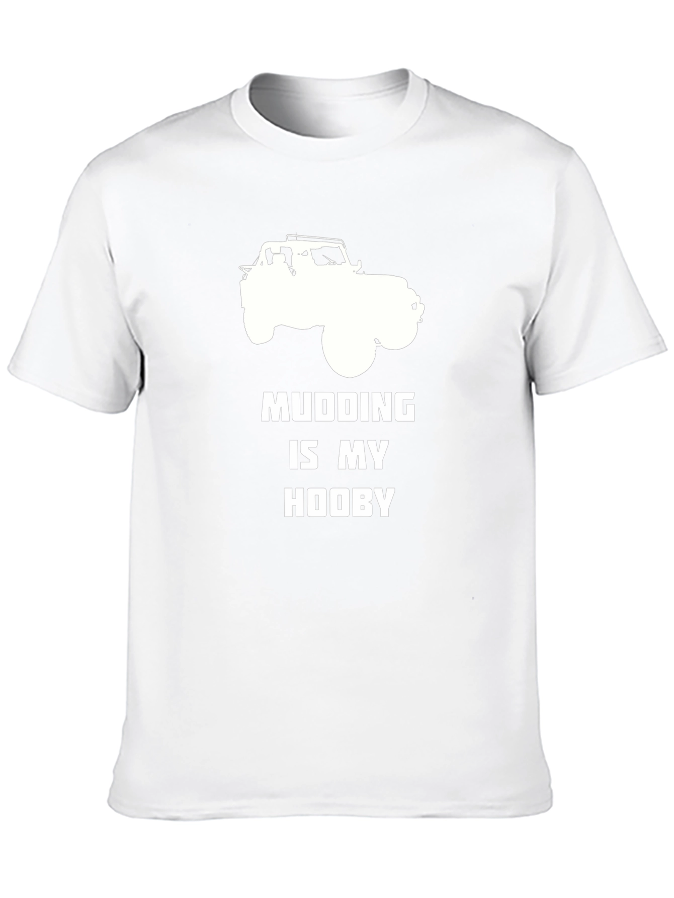 Camiseta Negra Mudding is My Hooby