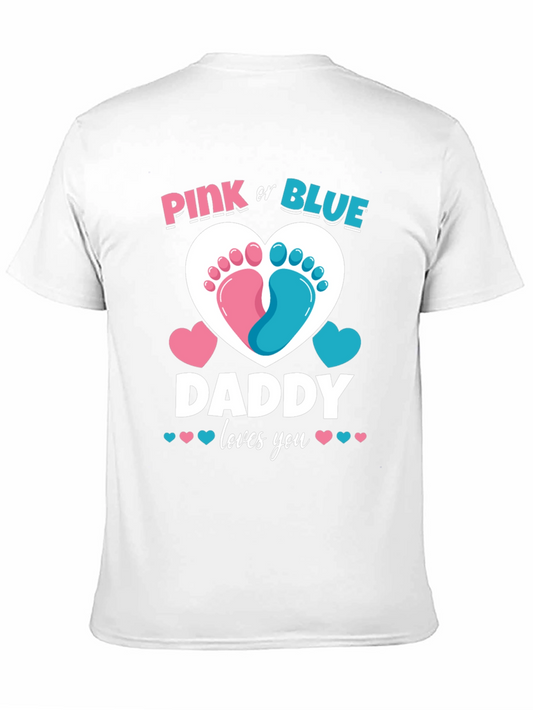 Camiseta de revelación de género para papá