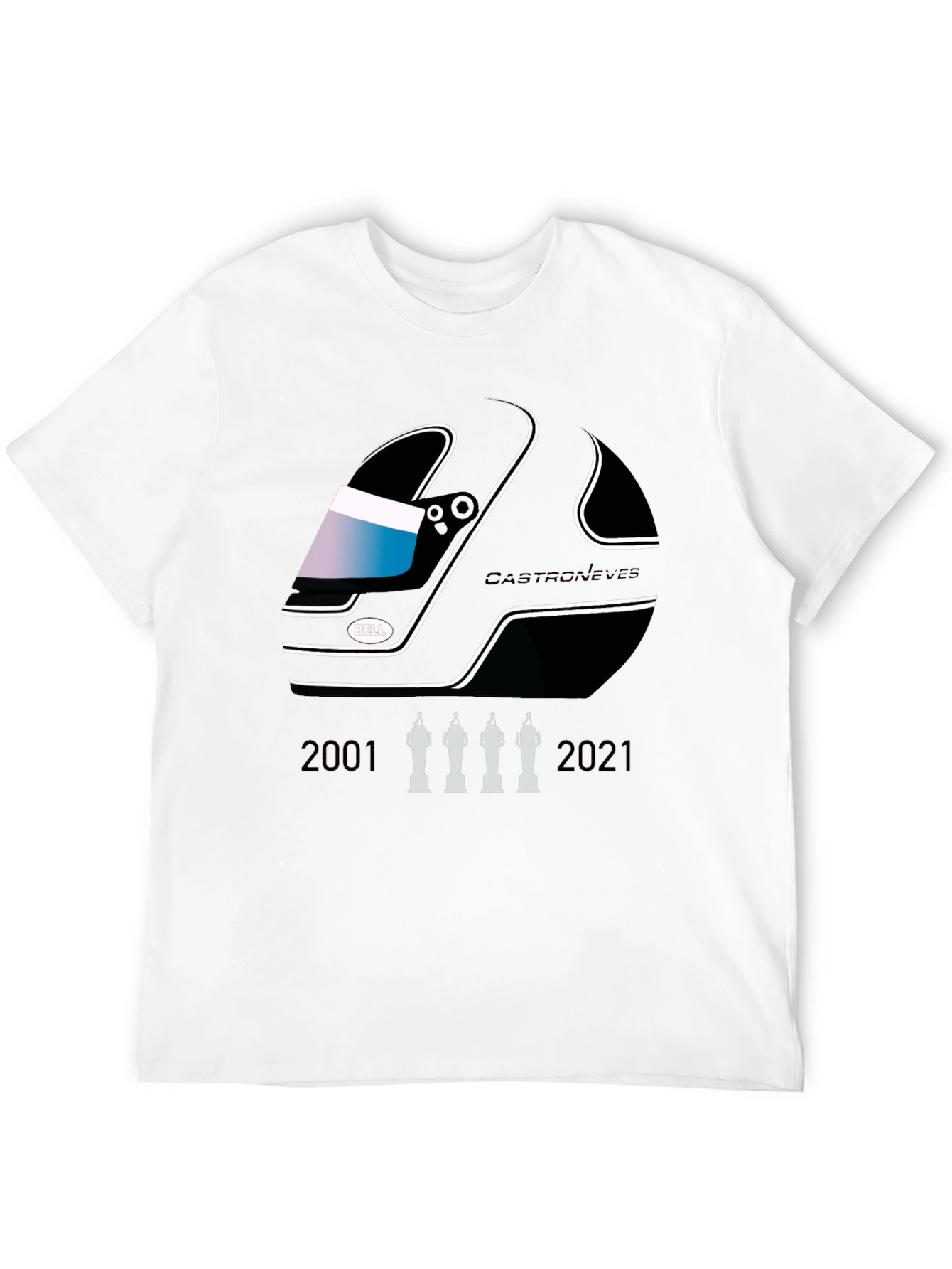 Camiseta Negra Castroneves Indy 500