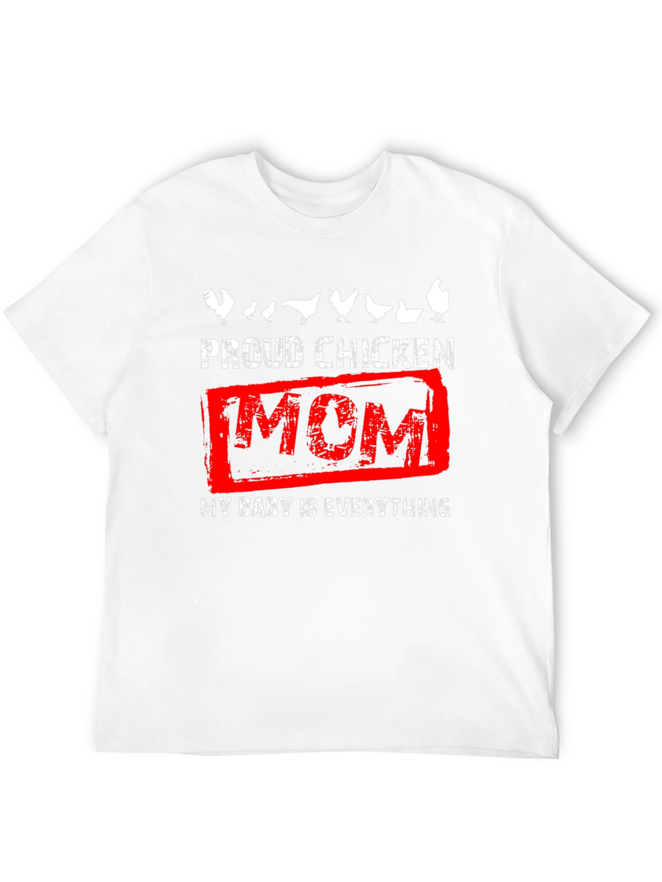 Camiseta Negra Proud Chicken Mom