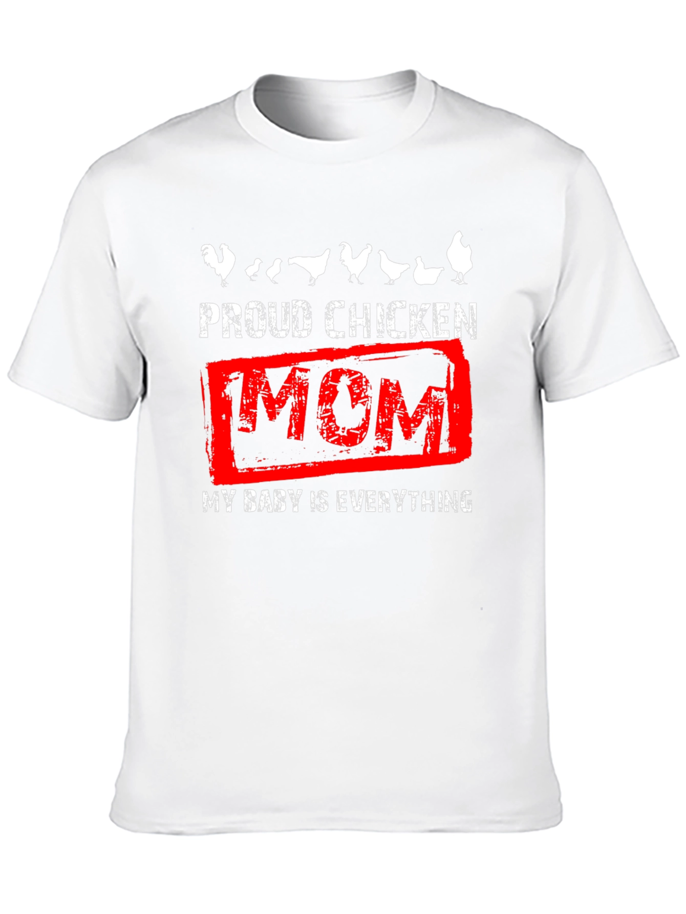 Camiseta Negra Proud Chicken Mom