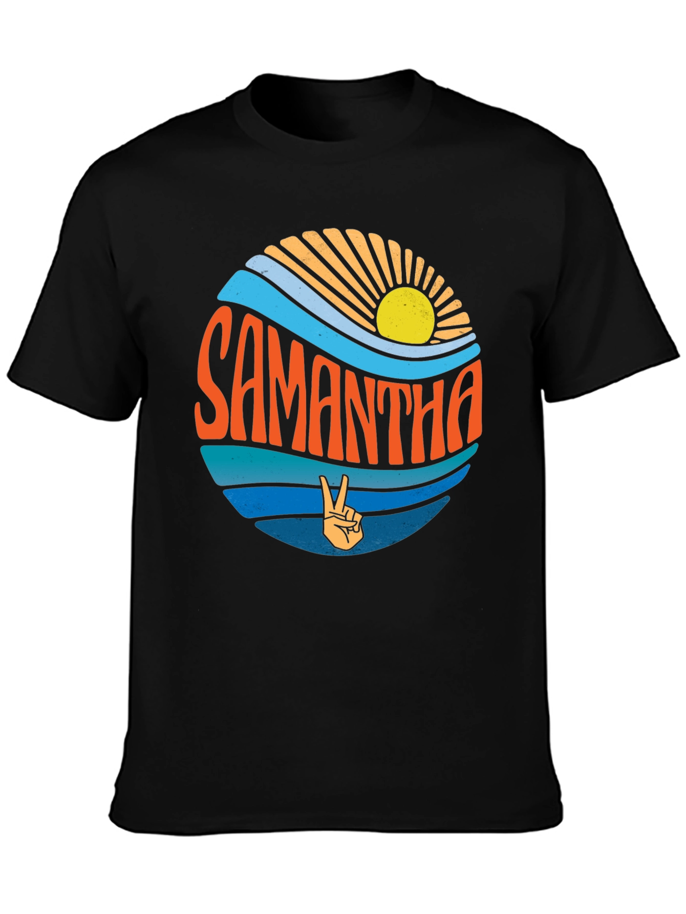 Camiseta Negra Samantha Verano