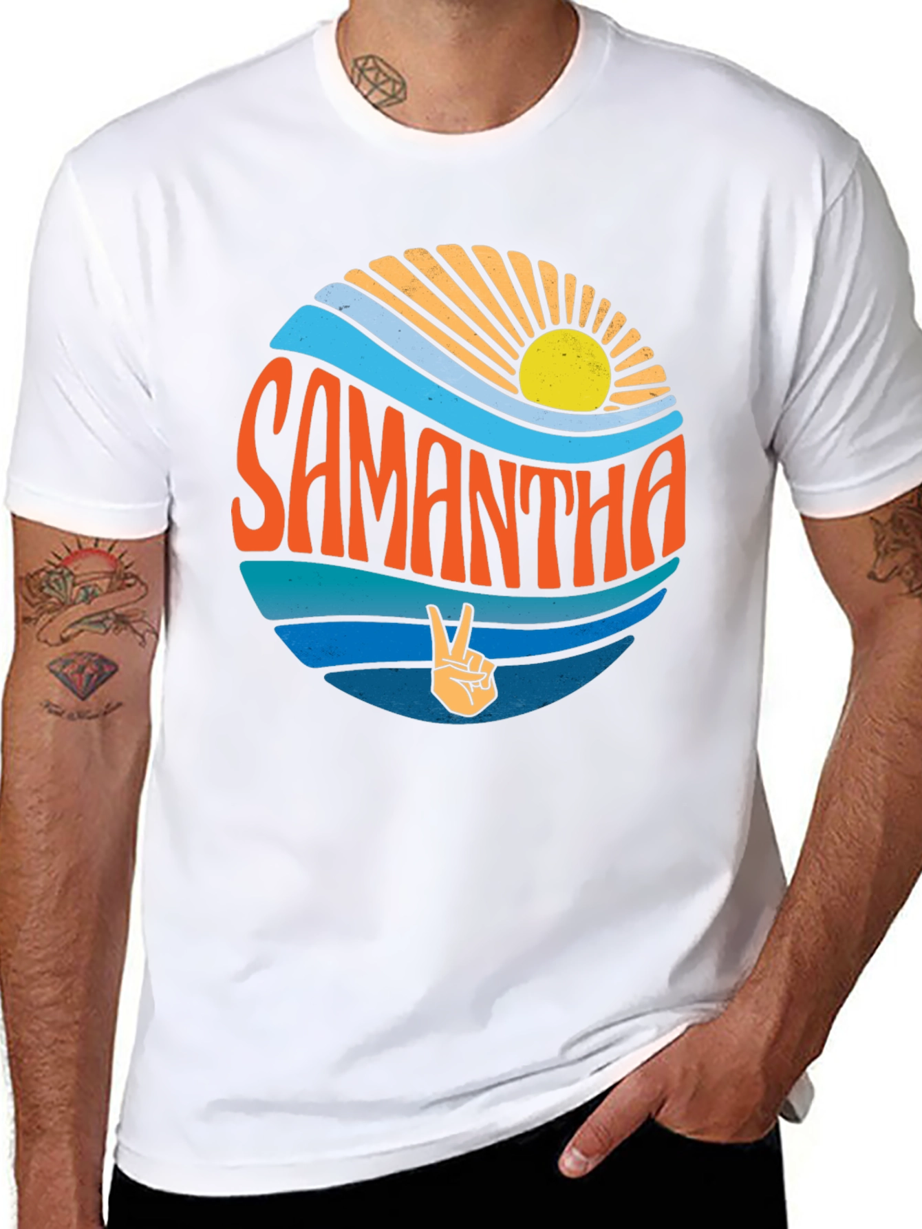 Camiseta Negra Samantha Verano