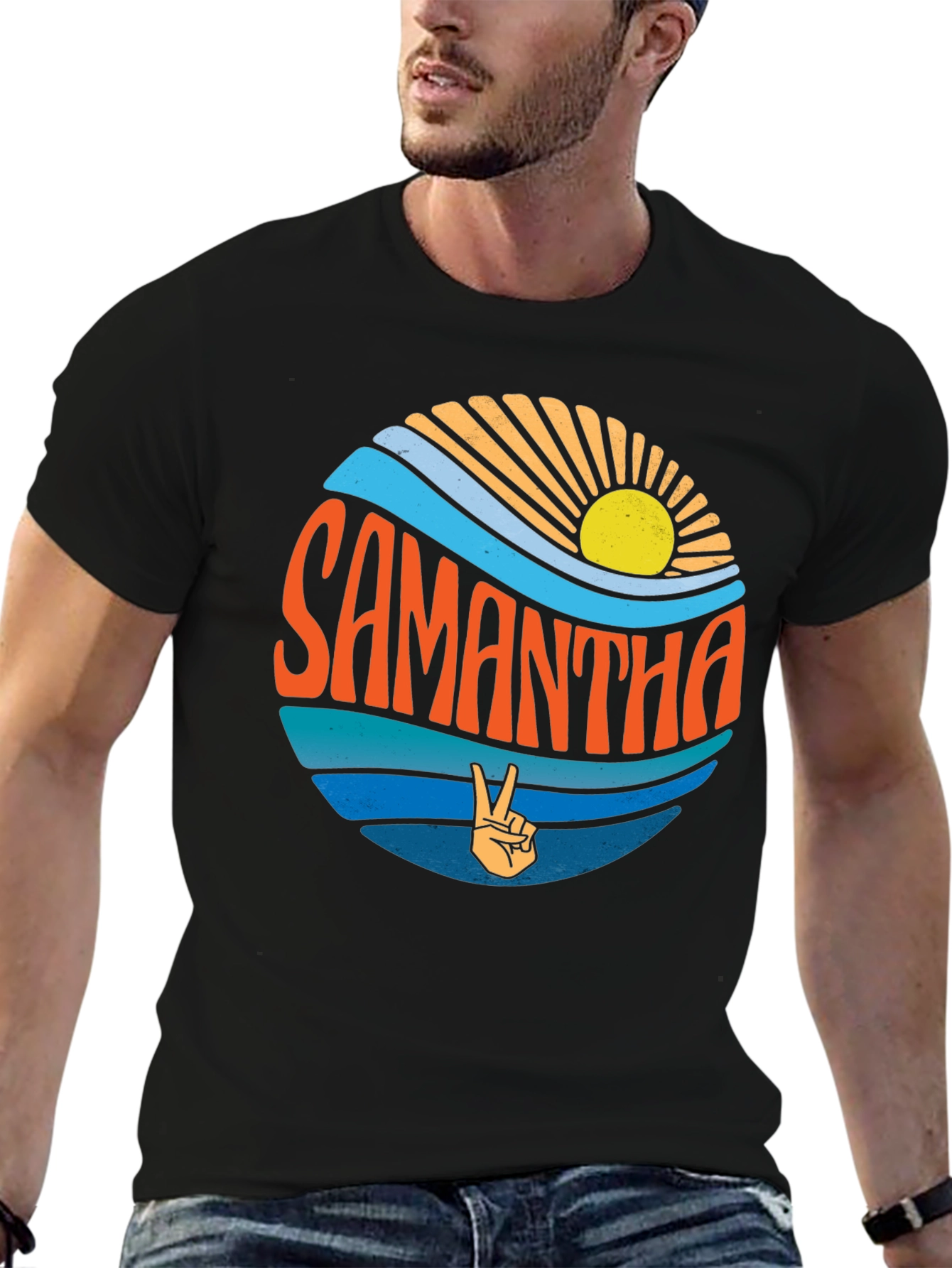 Camiseta Negra Samantha Verano