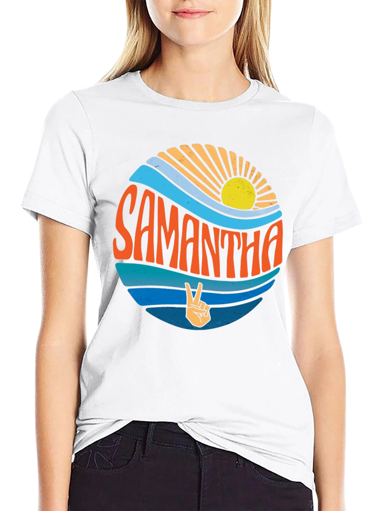 Camiseta Negra Samantha Verano