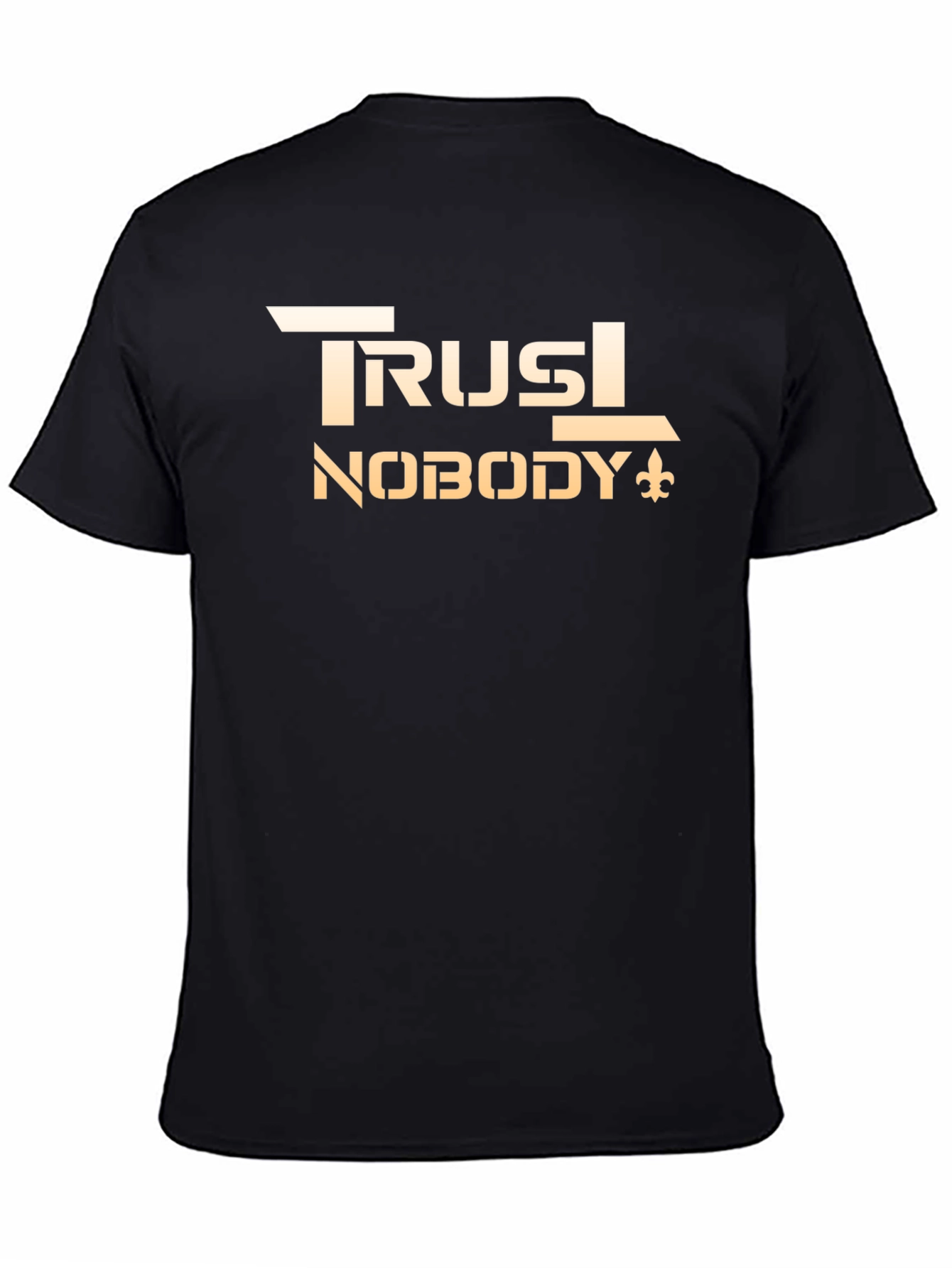Camiseta Negra Trust Nobody