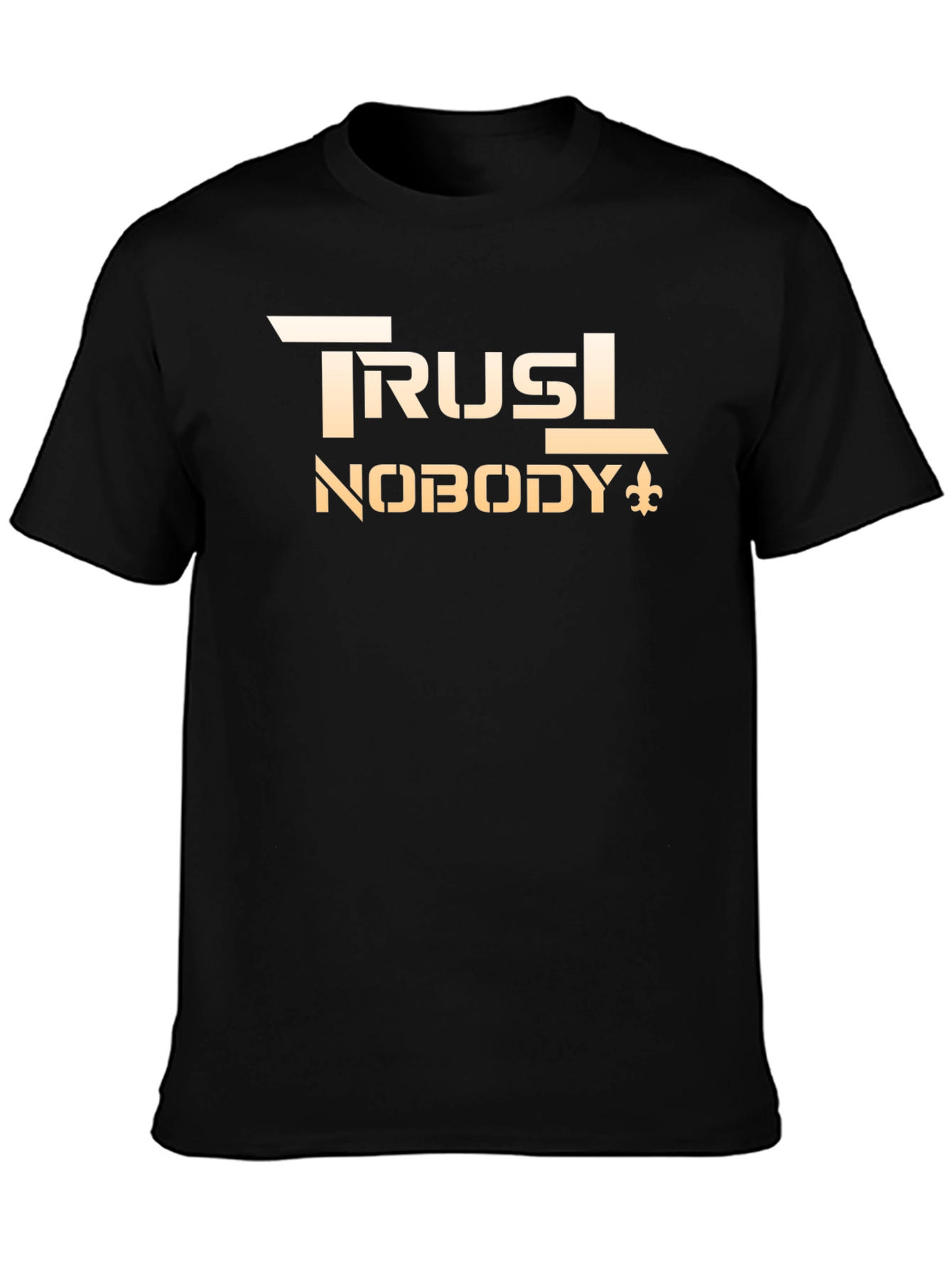 Camiseta Negra Trust Nobody