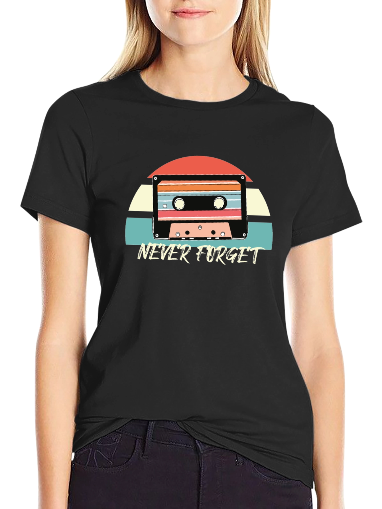 Camiseta Never Forget Retro