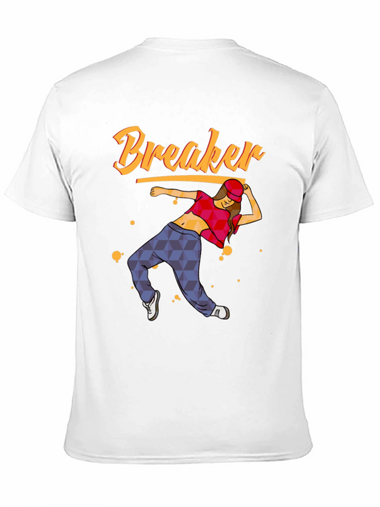 Camiseta Negra con Diseño de Bailarina Breaker