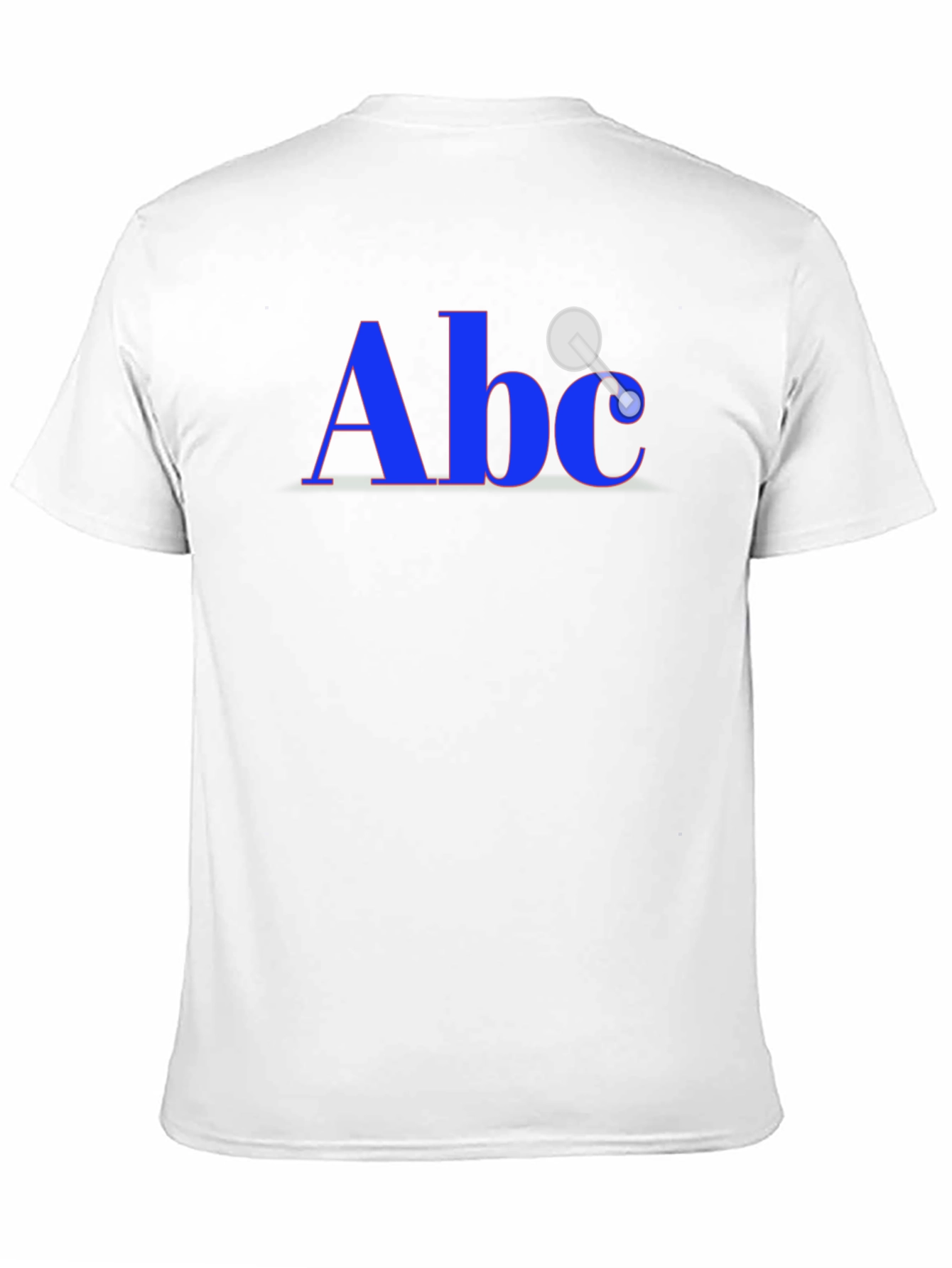 Camiseta Negra con Diseño Abc Único