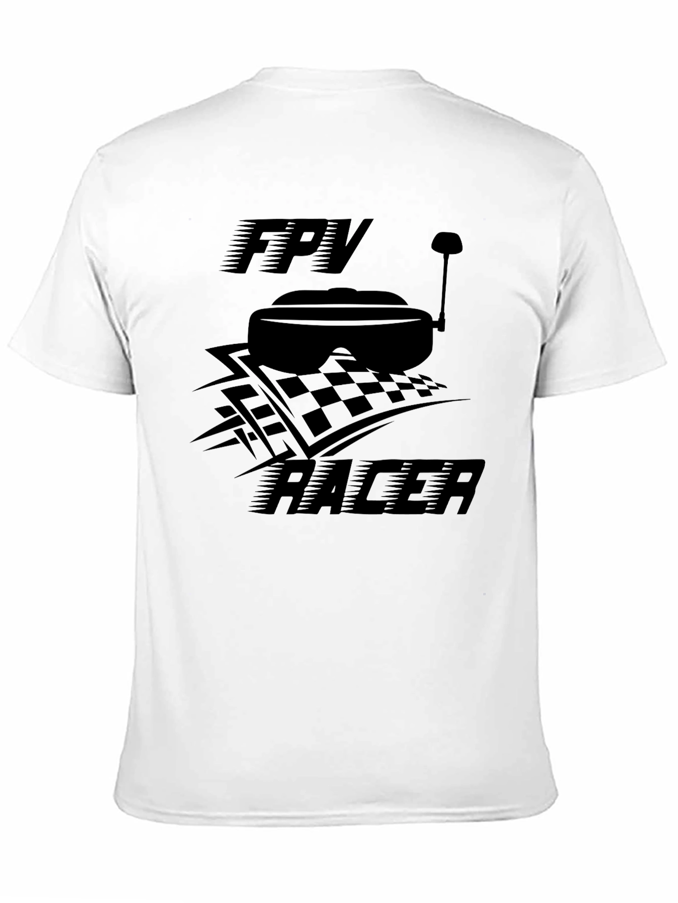 Camiseta Negra FPV Racer
