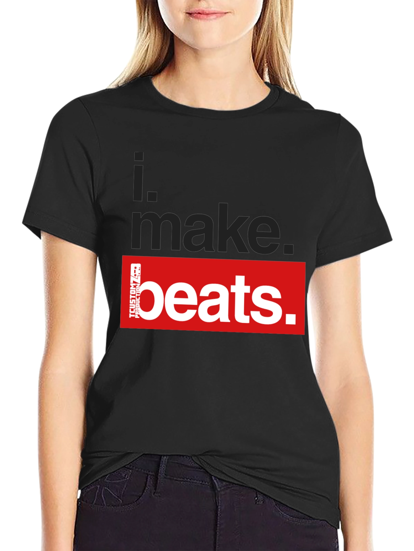 Camiseta Negra I Make Beats