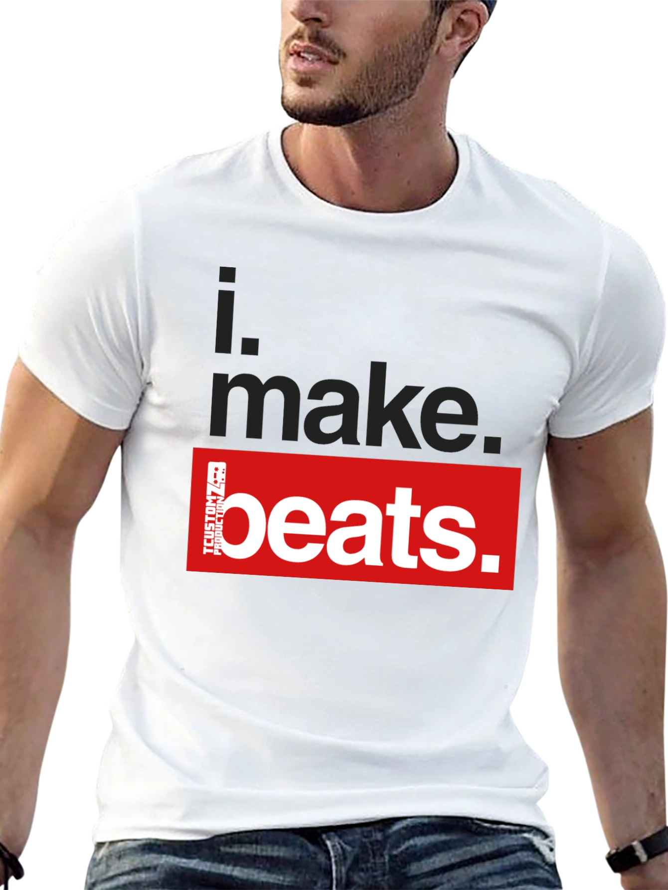 Camiseta Negra I Make Beats