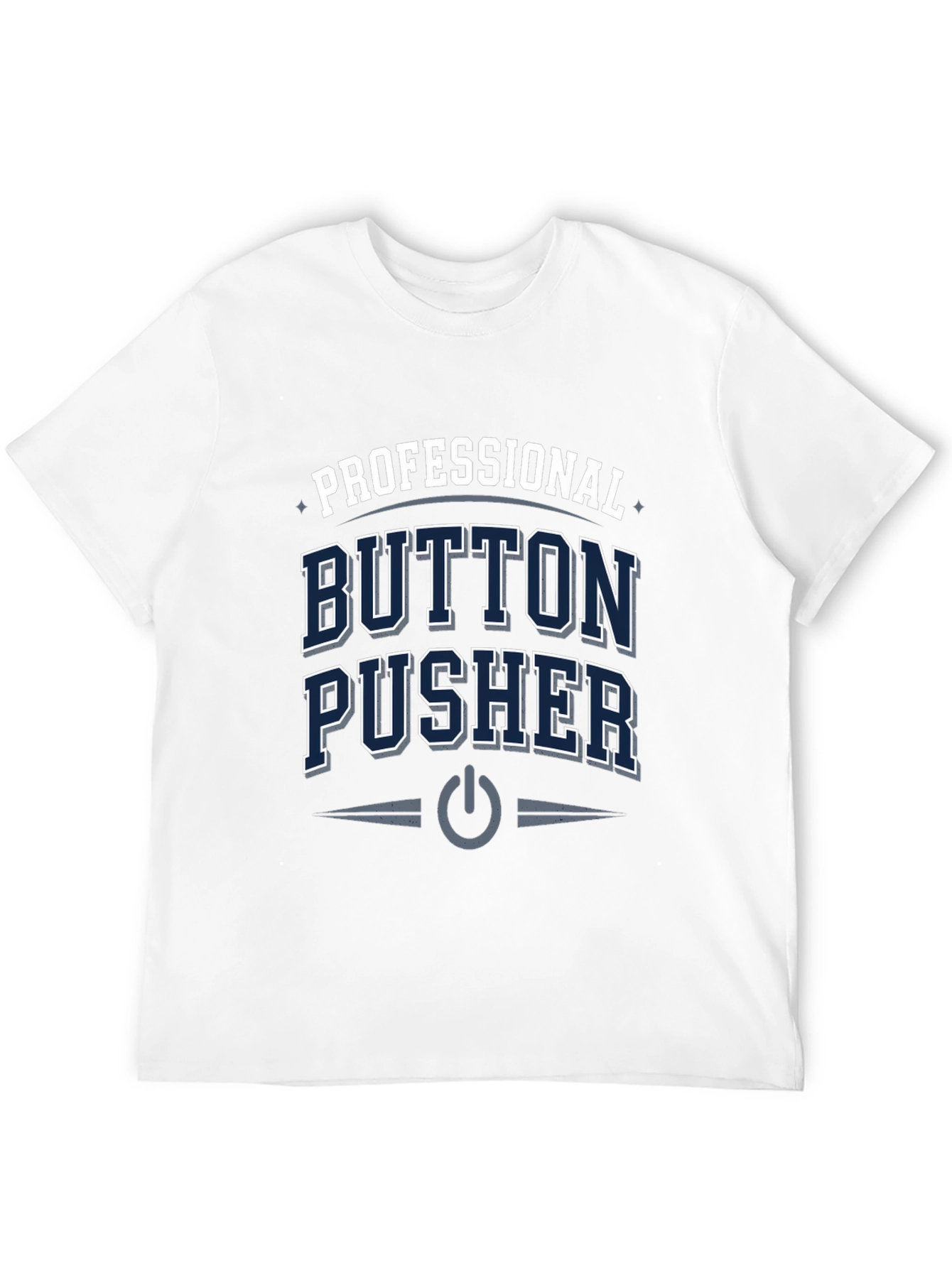 Camiseta Negra Professional Button Pusher