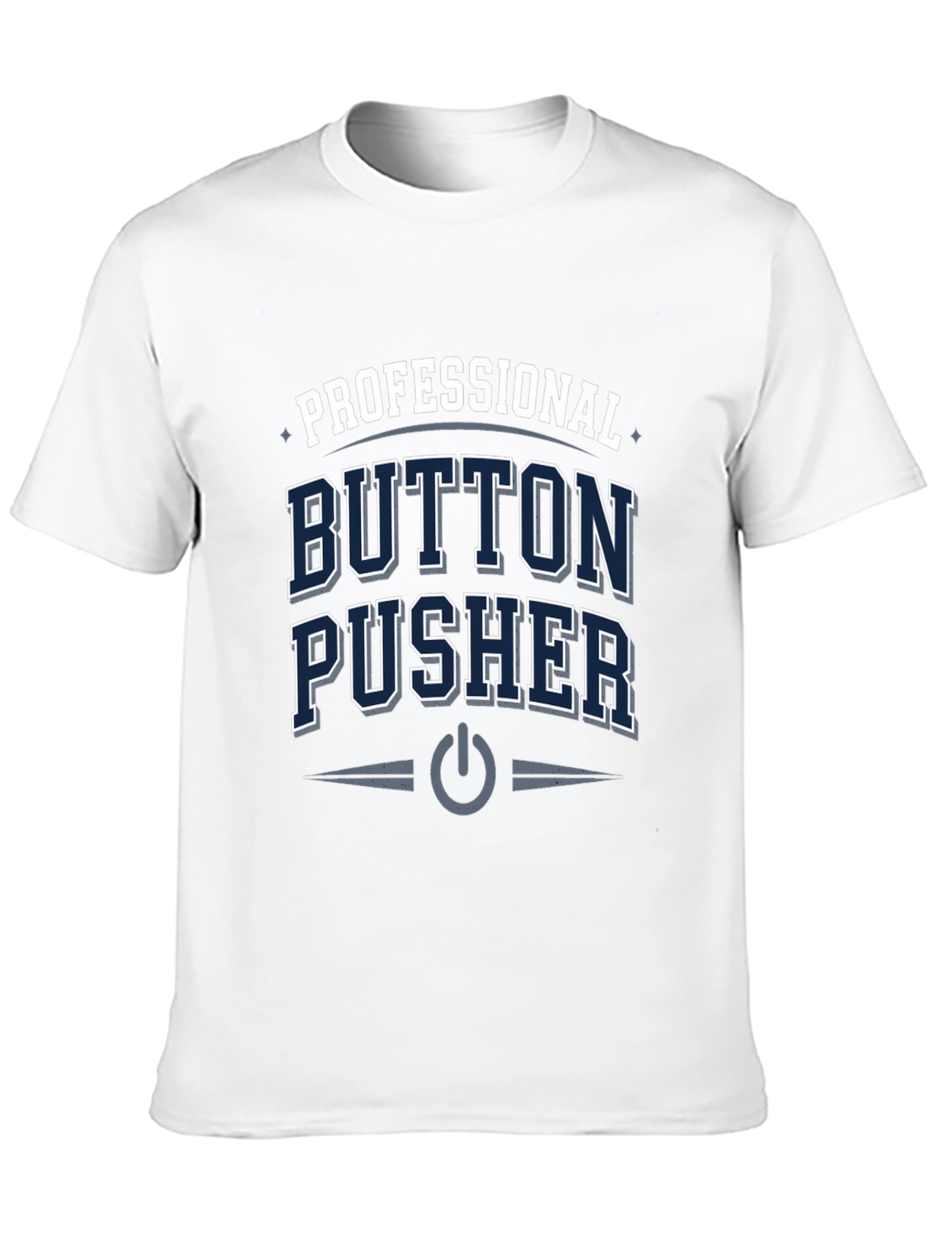 Camiseta Negra Professional Button Pusher
