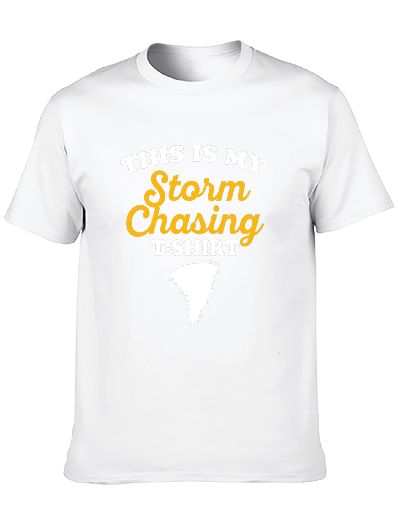 Camiseta Negra Cazador de Tormentas