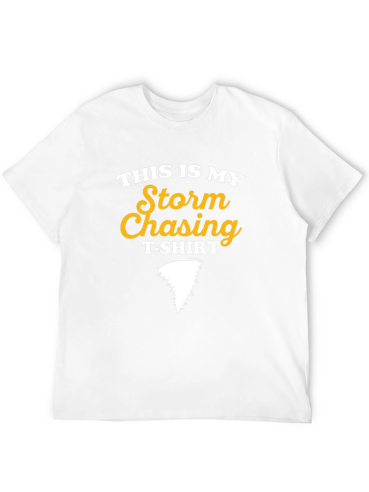Camiseta Negra Cazador de Tormentas